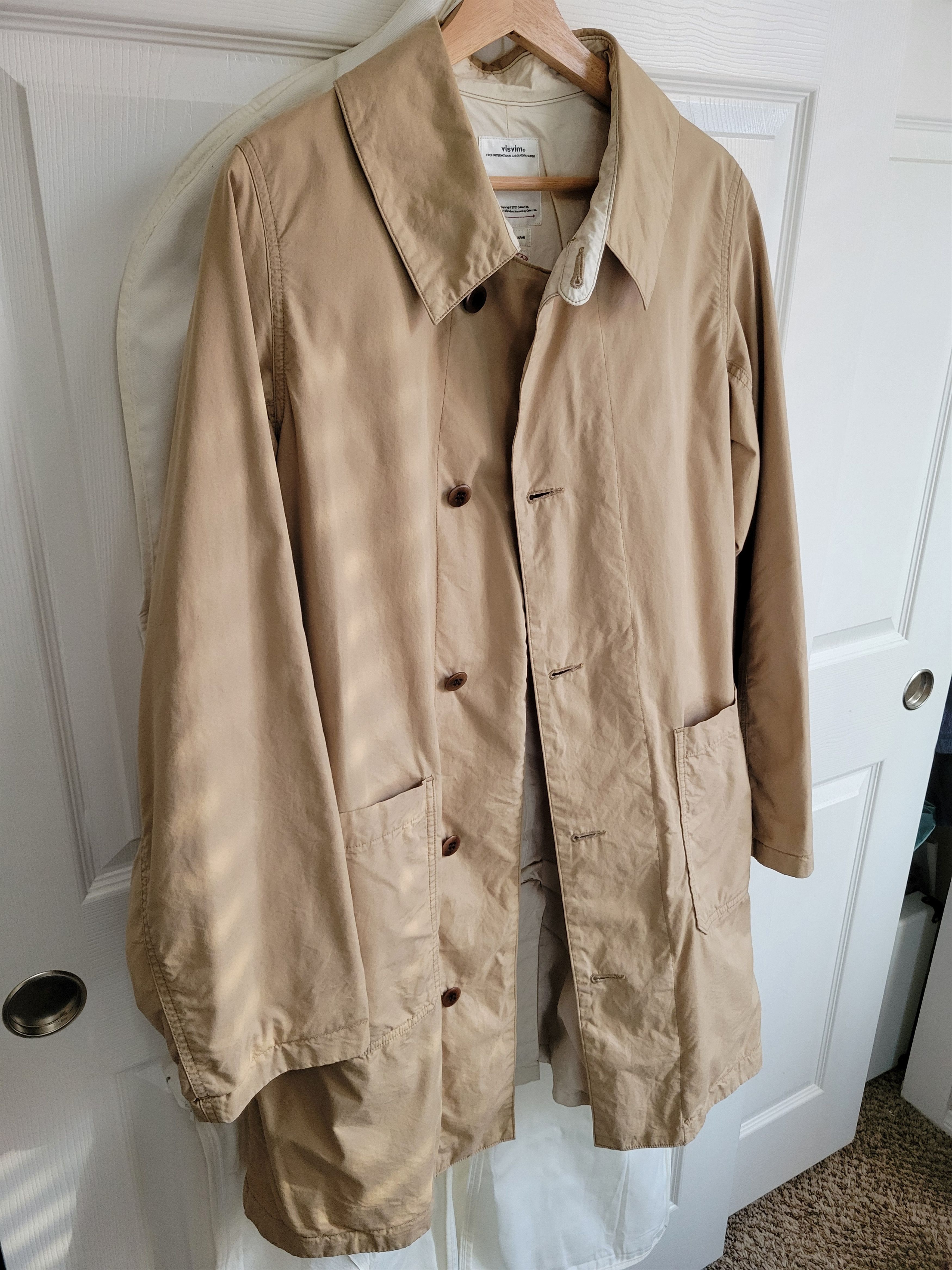 Visvim visvim fw18 GREASE MONKEY COAT (GIZA C/NY) F.I.L. EXCLUSIVE Size US S / EU 44-46 / 1 - 9 Thumbnail