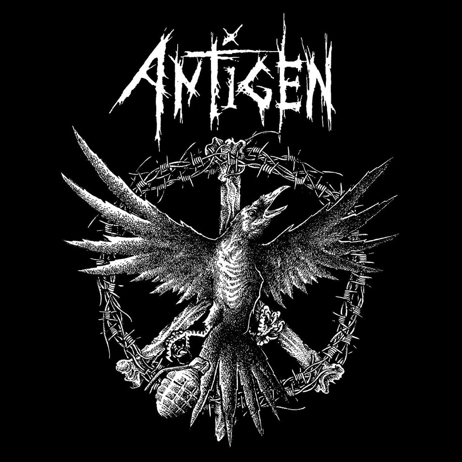 Gildan Crust punk Antigen T-Shirt Size US M / EU 48-50 / 2 - 2 Thumbnail