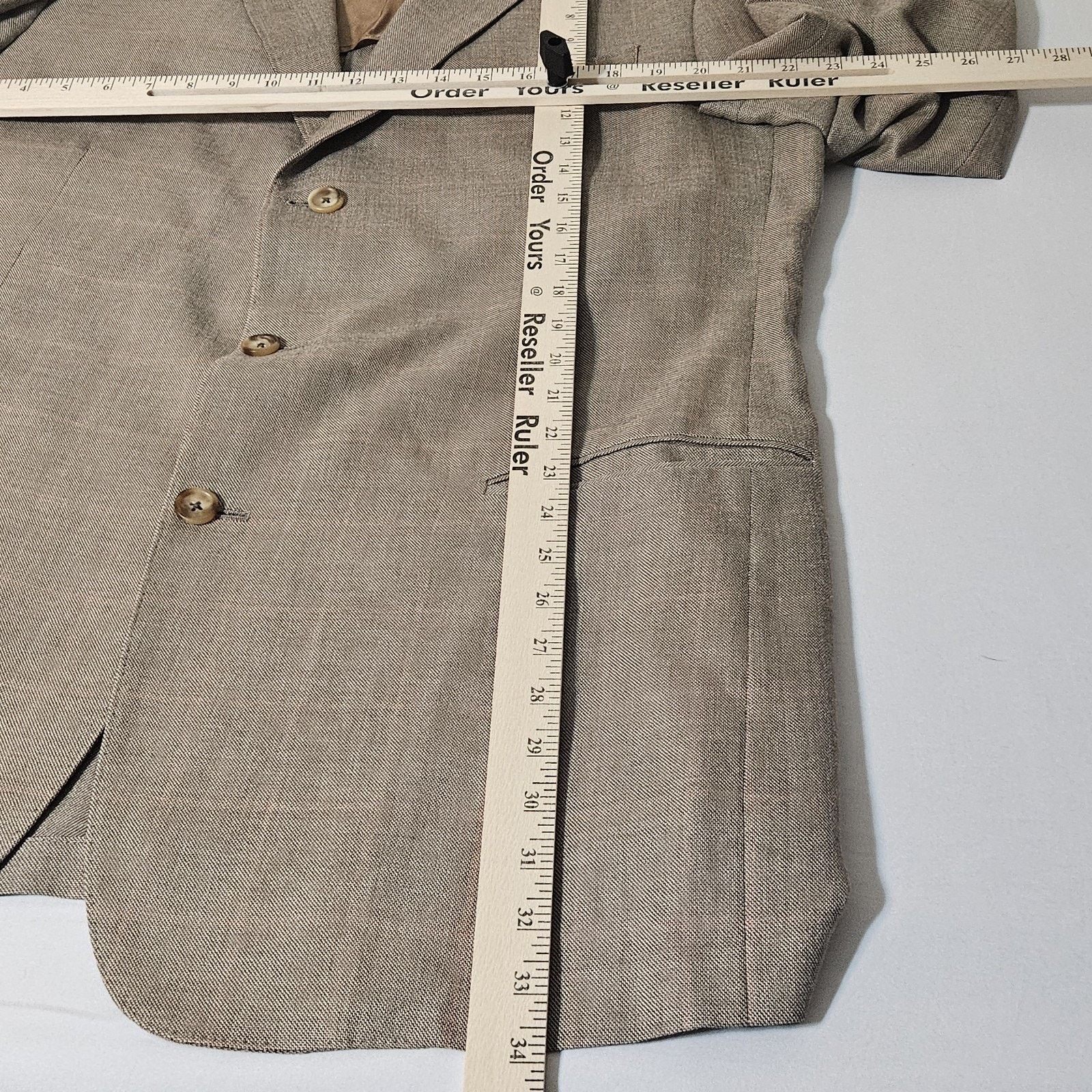 Brooks Brothers Brooks Brothers Regent wool silk linen blazer jacket 46 Size US S / EU 44-46 / 1 - 5 Thumbnail