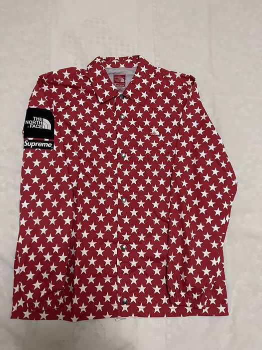 Supreme Supreme tnf the north face 15ss red star coach jacket