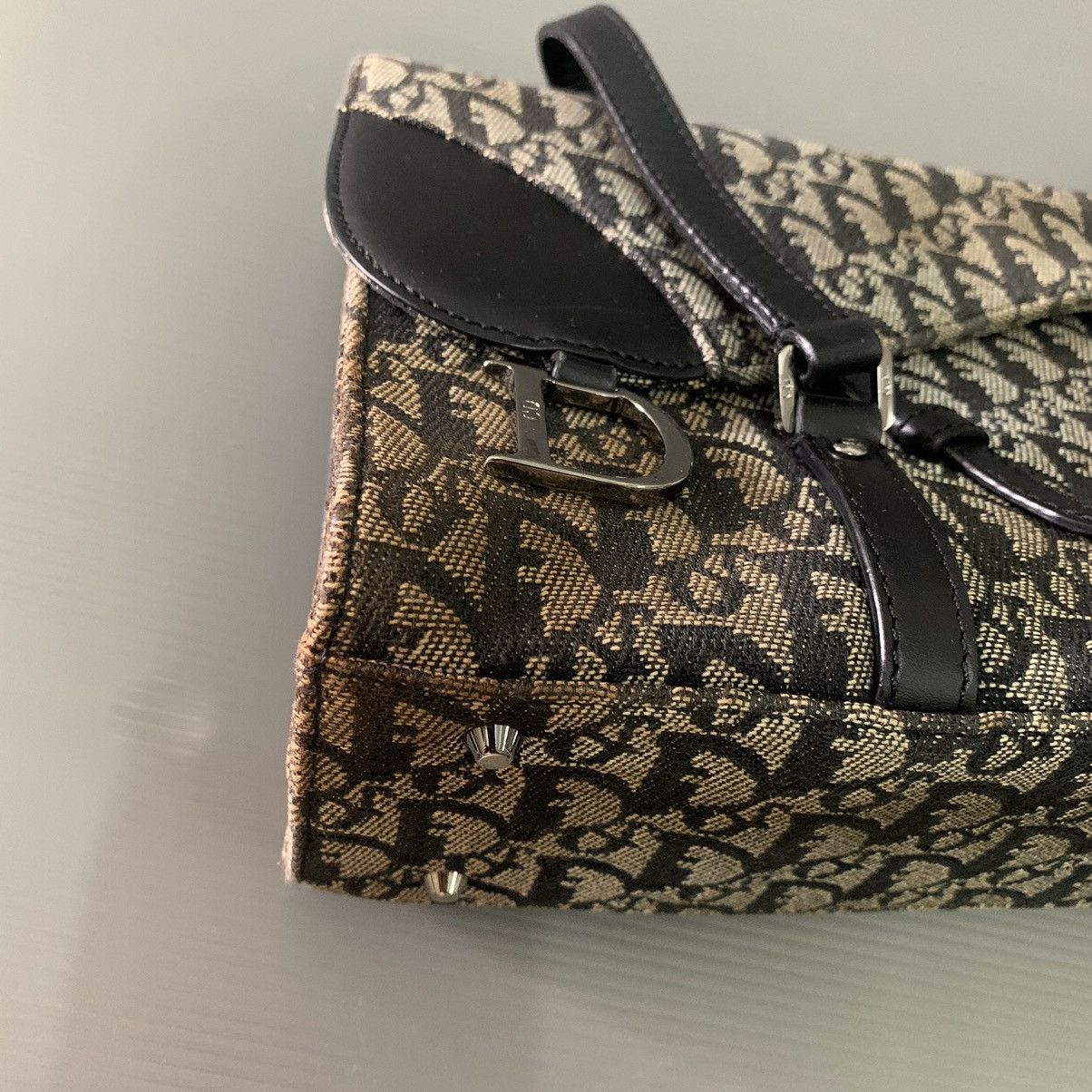 Christian Dior Monsieur Christian Dior Monogram Shoulder Bag Size ONE SIZE - 9 Thumbnail