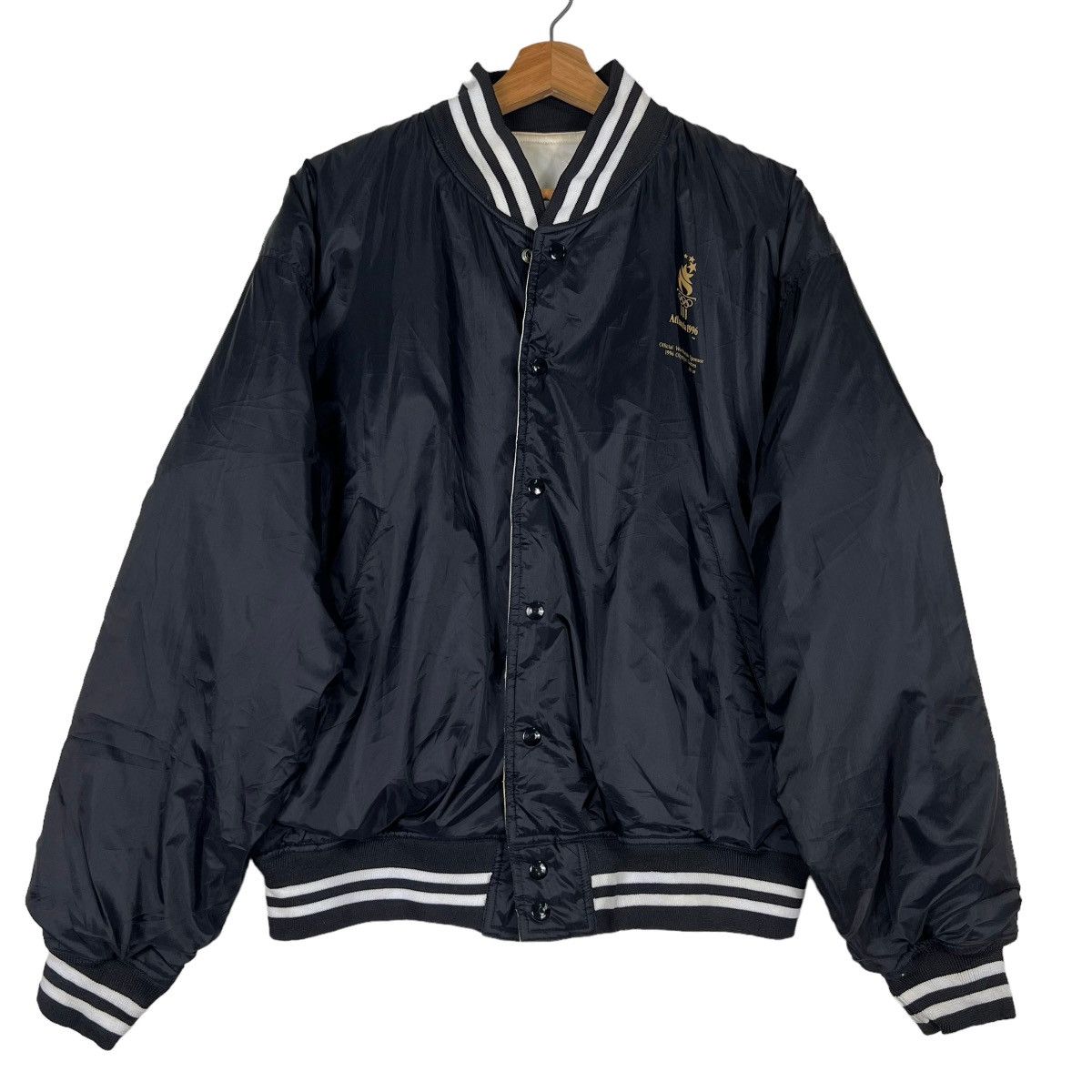 USA Olympics 🔥 VINTAGE 1996 ATLANTA OLYMPICS GAMES PANASONIC JACKET Size US L / EU 52-54 / 3 - 2 Thumbnail