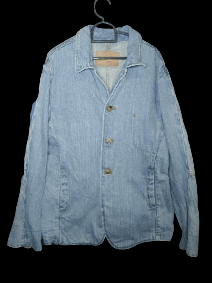 Japanese Brand Never Seen Thing denim jacket Size US M / EU 48-50 / 2 - 1 Thumbnail