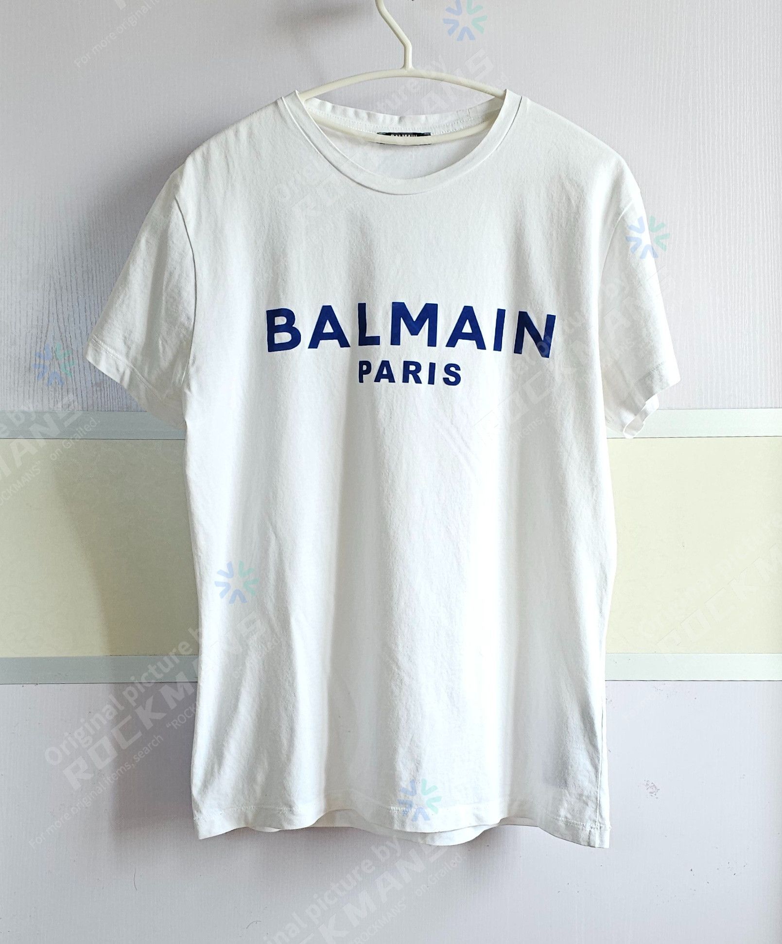 Balmain BALMAIN Men's Printed Cotton T shirts Size S Size US S / EU 44-46 / 1 - 1 Thumbnail