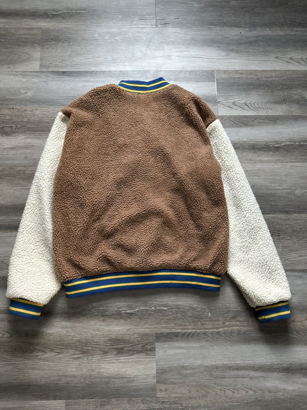 Urban Outfitters Urban Outfitters Sherpa Varsity Jacket Size US L / EU 52-54 / 3 - 2 Thumbnail