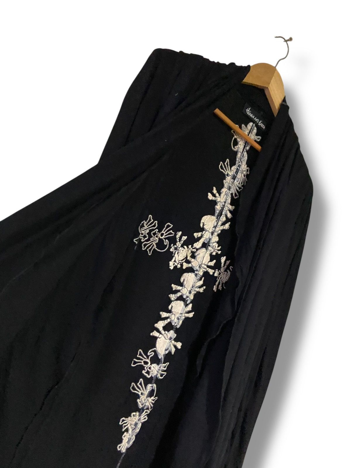 Japanese Brand Heaven & Earth Skull Outerwear Cardigan (164) Size US XS / EU 42 / 0 - 4 Thumbnail
