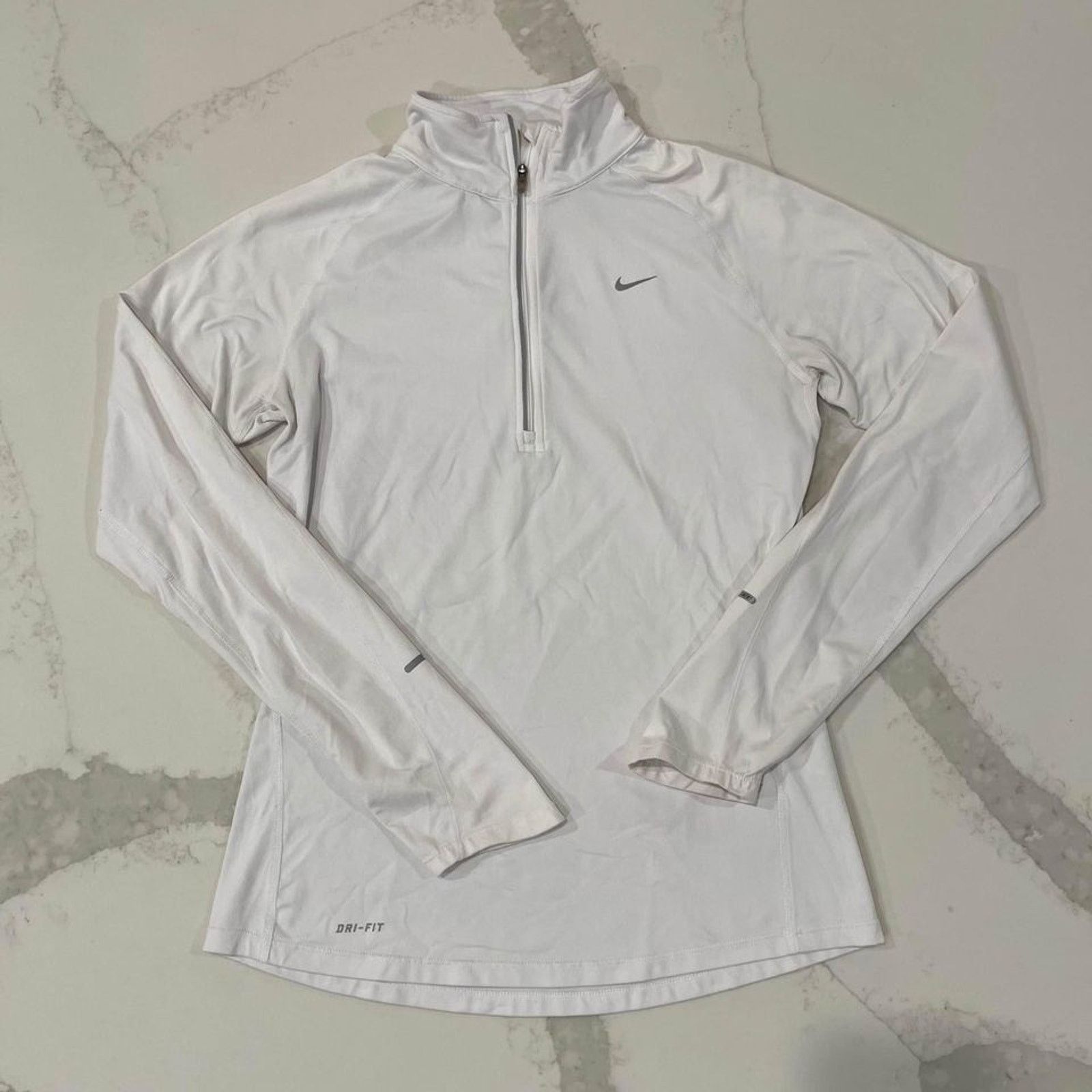 Nike Nike Dri Fit 1/4 Zip Pullover Activewear Top Women's Small Size S / US 4 / IT 40 - 1 Thumbnail