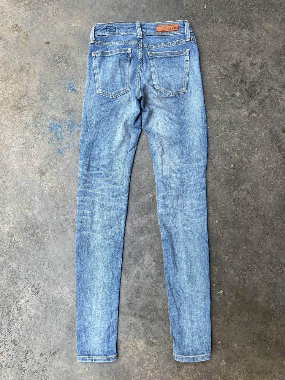 Edwin EDWIN JEANS LADY SLIM FITS DISTRESSED STYLE RARE Size 28" / US 6 / IT 42 - 6 Thumbnail