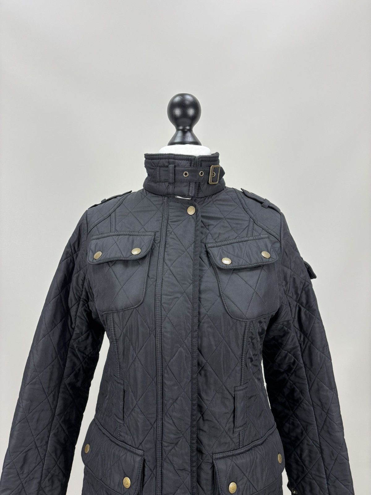 Barbour Womens quilted jacket Barbour International Size 6 Size M / US 6-8 / IT 42-44 - 3 Thumbnail