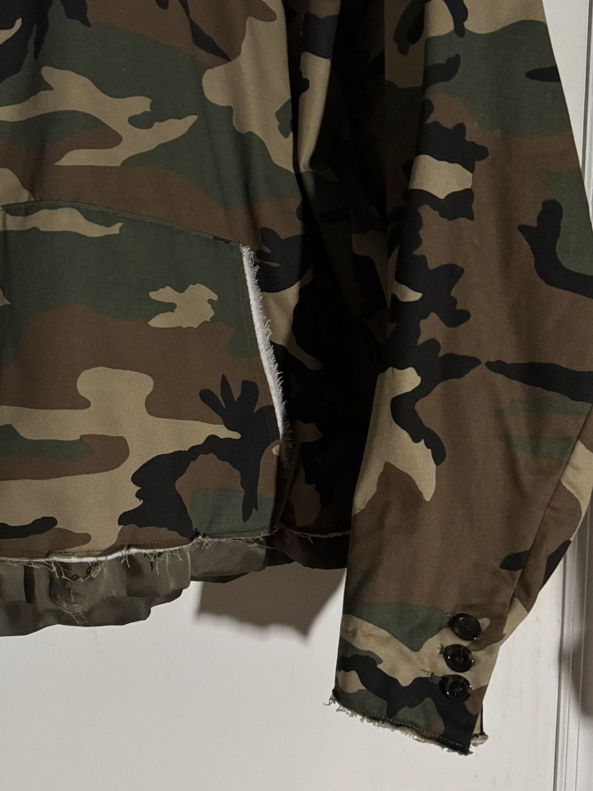 Japanese Brand Les Six SS 23 Oversized Camo Hoodie Size US M / EU 48-50 / 2 - 3 Thumbnail
