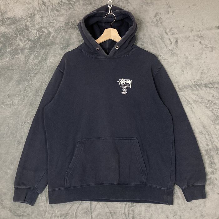 Vintage Vintage Stussy World Tour Hoodie | Grailed