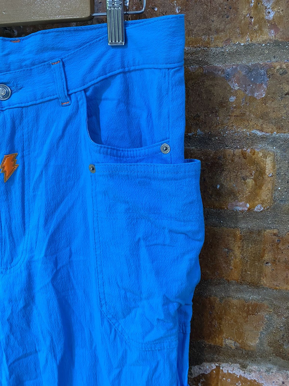 W&LT × Walter Van Beirendonck 1990s W&LT Hem Pocket carpenter light cargo pop pant Size US 33 - 8 Thumbnail