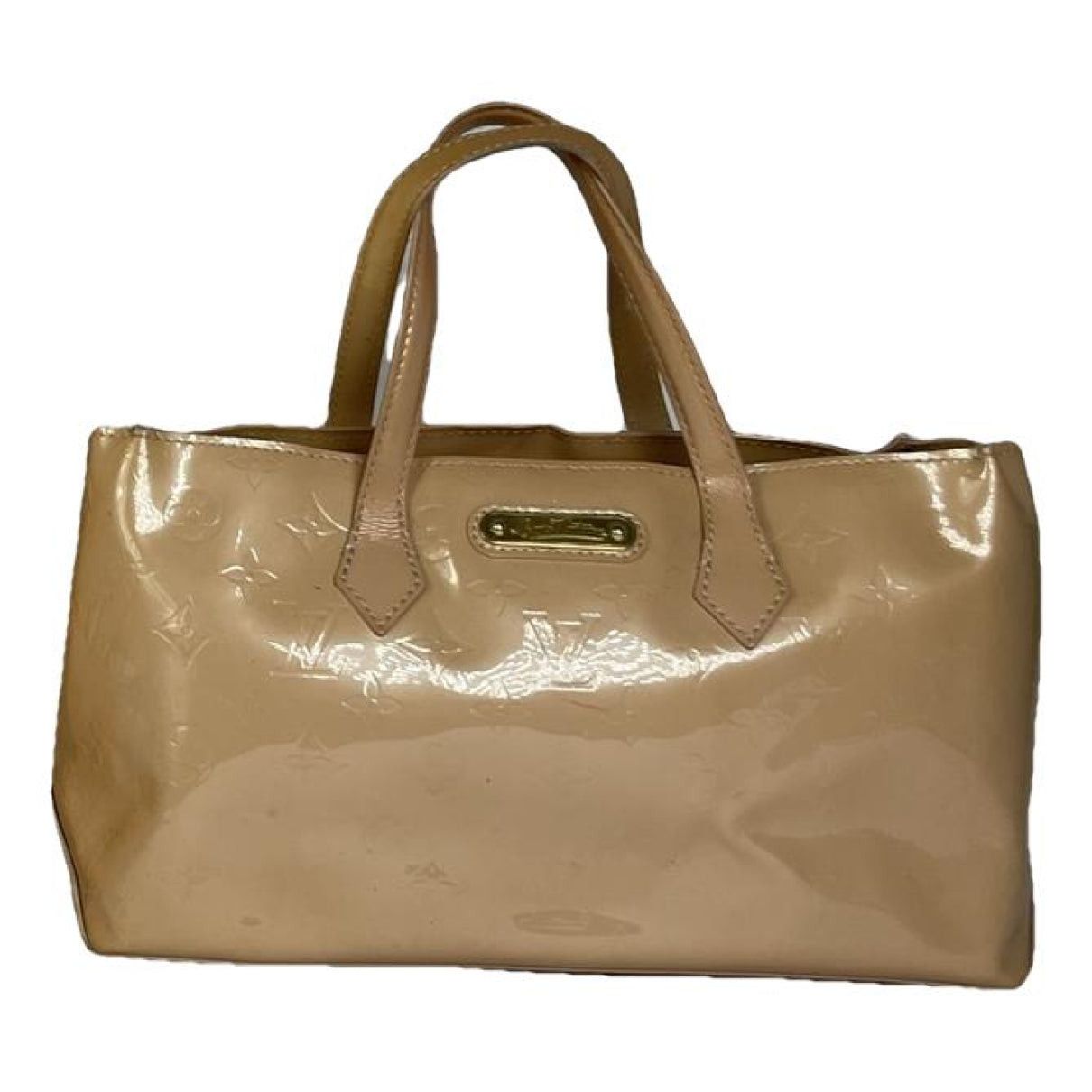 Sherwood Beige Leather Handbag
