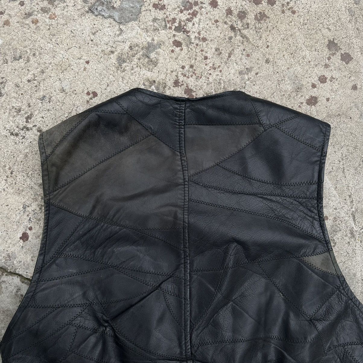Japanese Brand × Y/Project Vintage Japanese Style Leather Vest Y2K Band Rock 00s USA Size US M / EU 48-50 / 2 - 9 Thumbnail