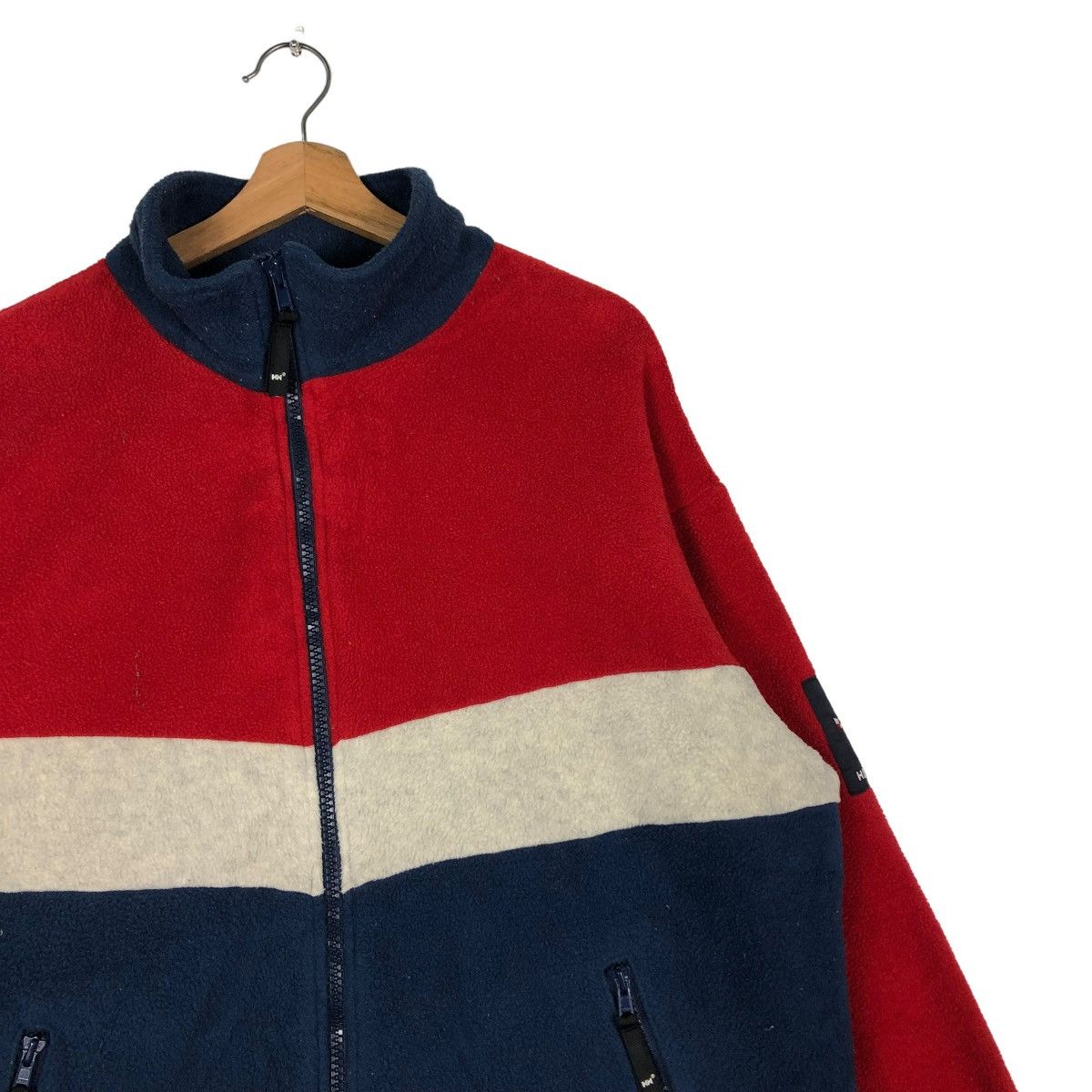 Japanese Brand × Vintage 🔥VINTAGE FLEECE JACKET MULTI COLOUR BLOCK HELLY HANSEN Size US XL / EU 56 / 4 - 6 Thumbnail