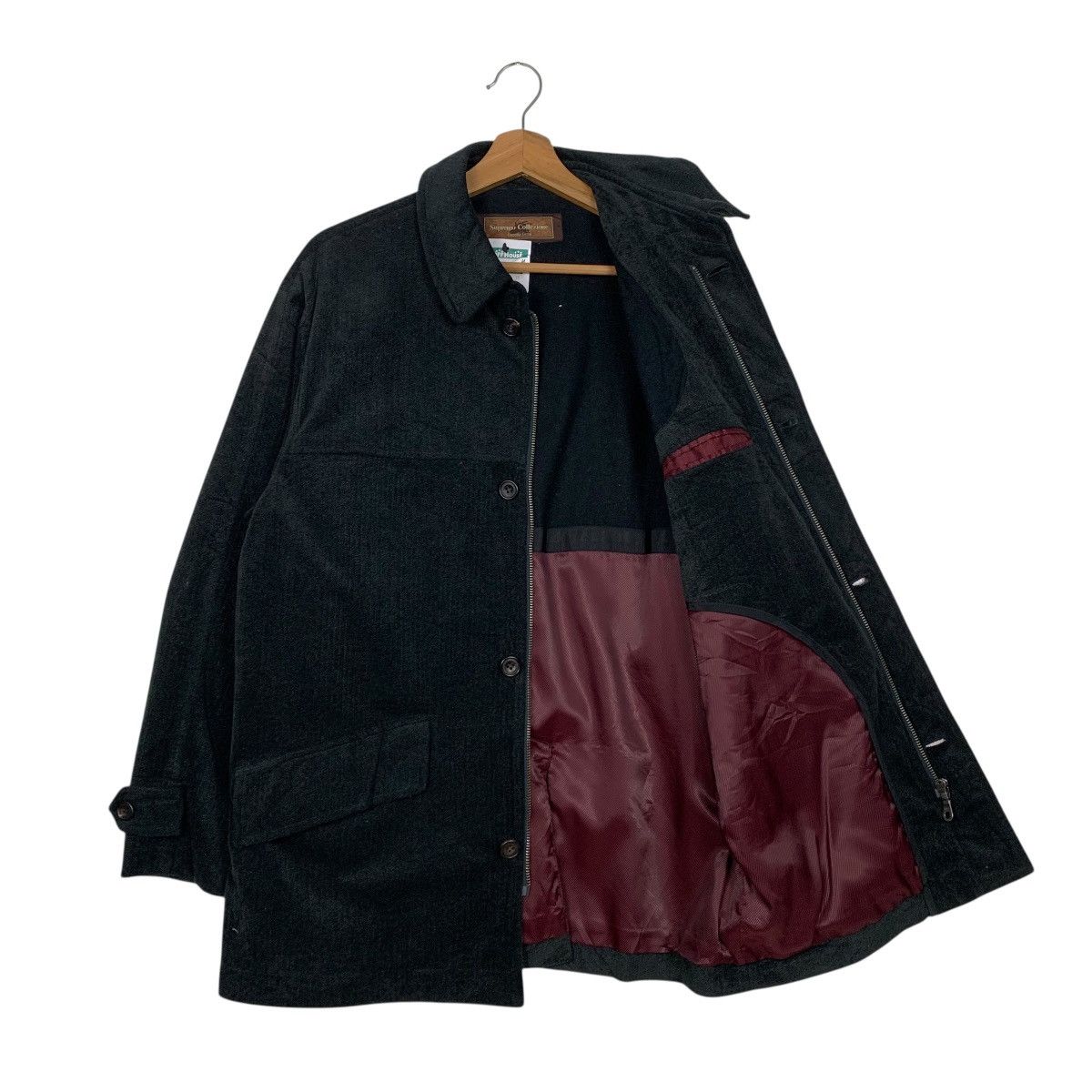 Other Supremo Collezioni Carvinia Lozza Black Jacket Size US M / EU 48-50 / 2 - 9 Thumbnail