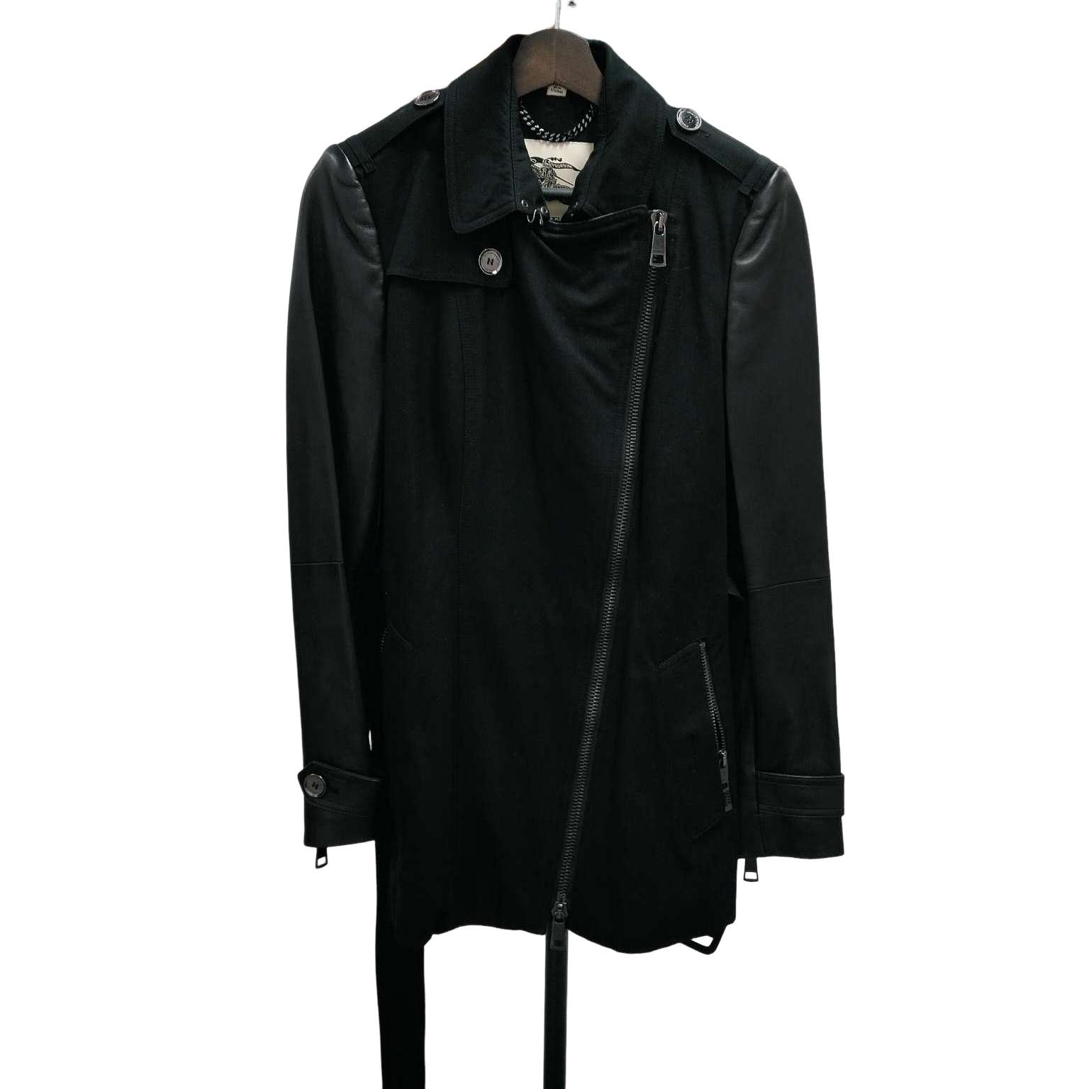 Burberry × Supreme Leather Collar Trench | Grailed