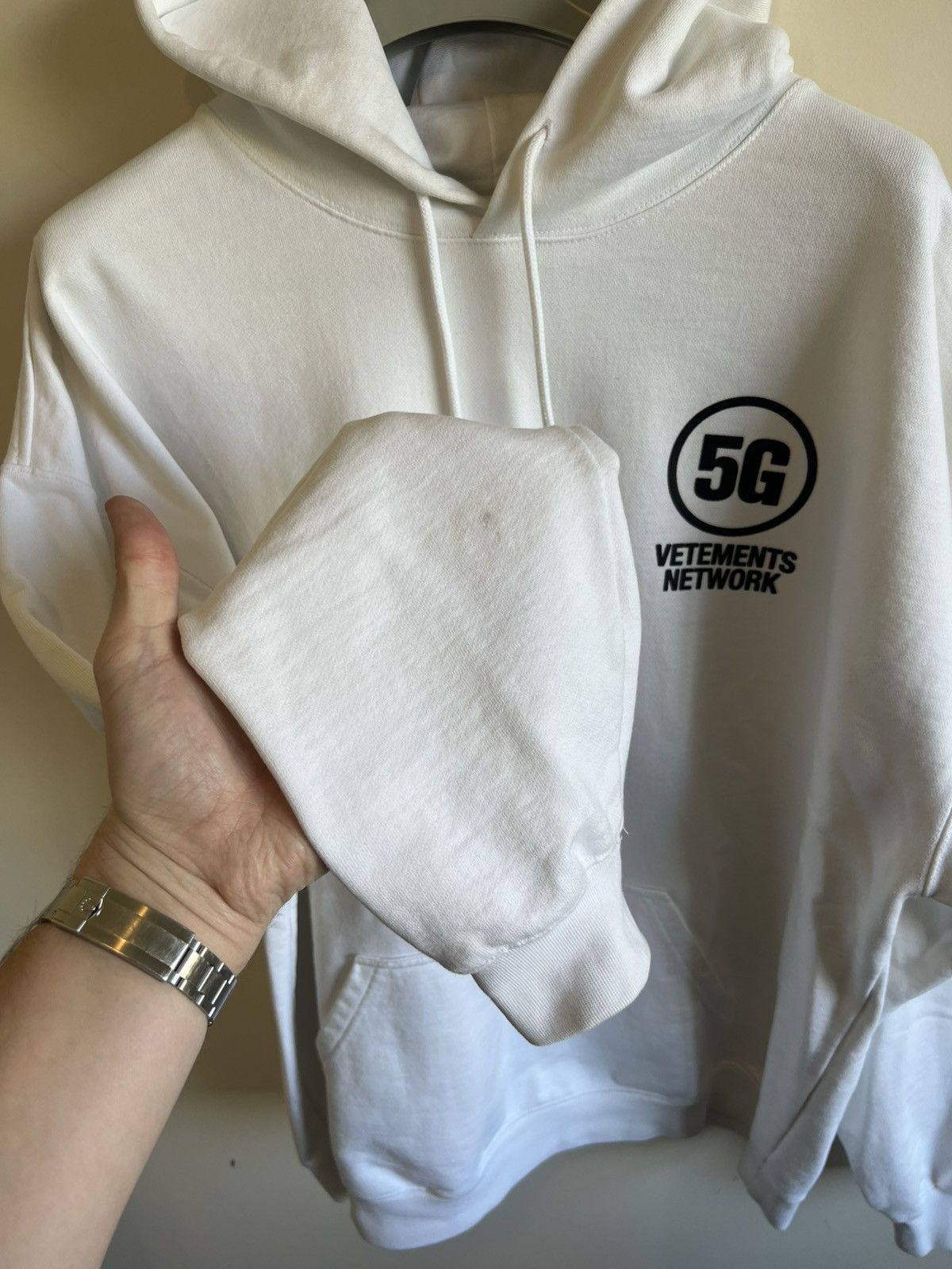 Vetements 5G Vetements Network Hoodie Black White Size US S / EU 44-46 / 1 - 6 Thumbnail