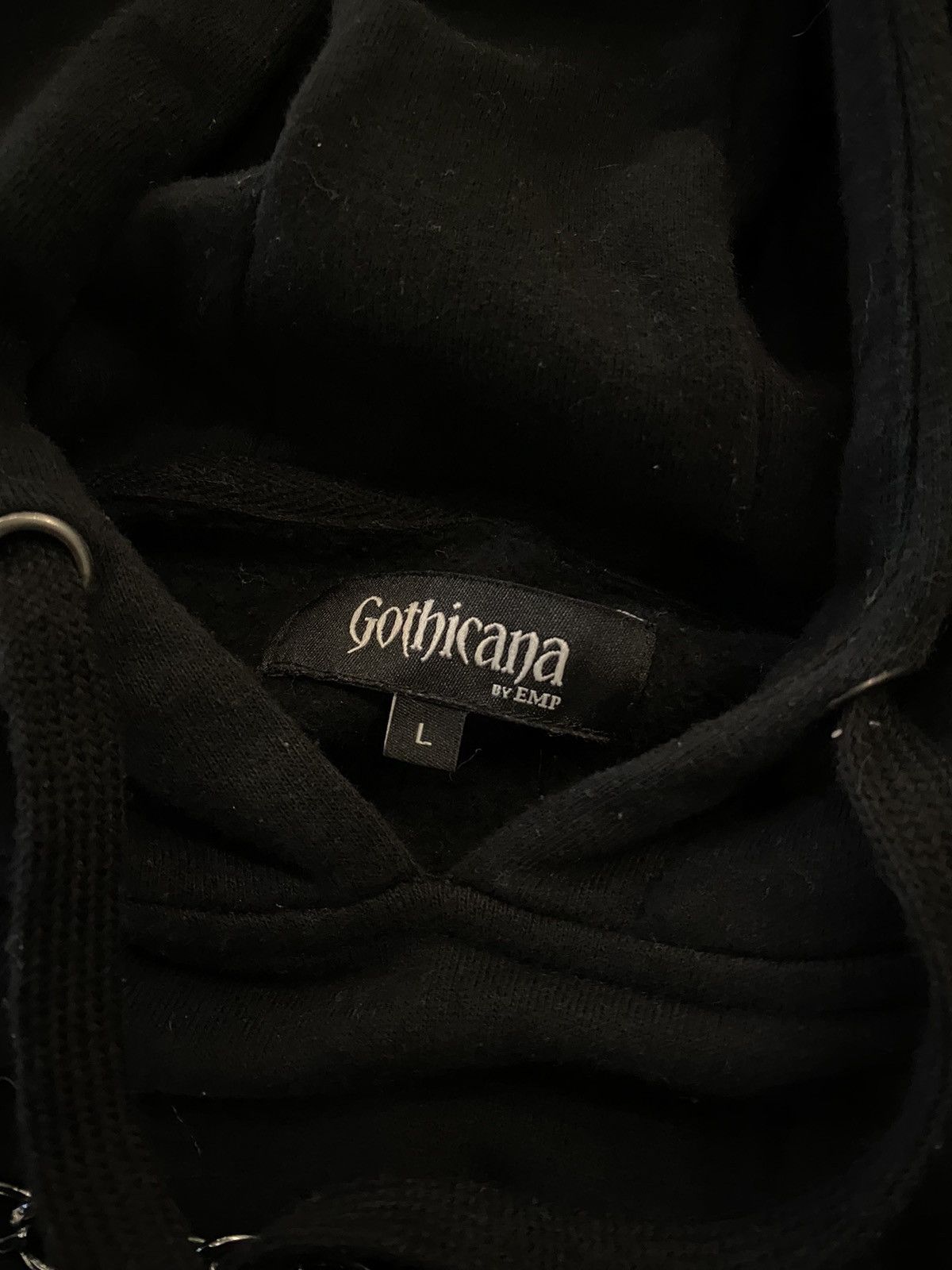 Hysteric Glamour × If Six Was Nine × Japanese Brand Y2k Gothicana by Emp punk gothic hoodie Size US L / EU 52-54 / 3 - 5 Thumbnail