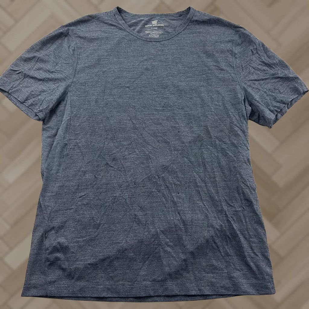 Vintage Mack Weldon Short Sleeve T-Shirt Athletic XL Blue Mens Size US XL / EU 56 / 4 - 1 Thumbnail