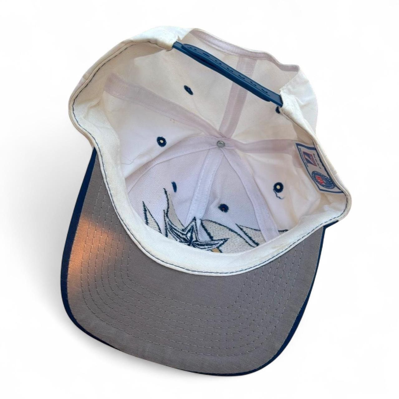 NFL Vintage 90s Sharktooth Dallas Cowboys Logo 7 Snapback NFL Size ONE SIZE - 4 Thumbnail