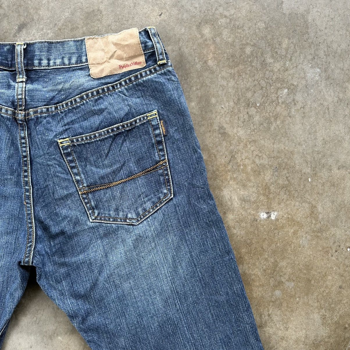 Japanese Brand Vintage Japanese Jean Distressed Faded Denim Pant W33 Size US 33 - 14 Thumbnail