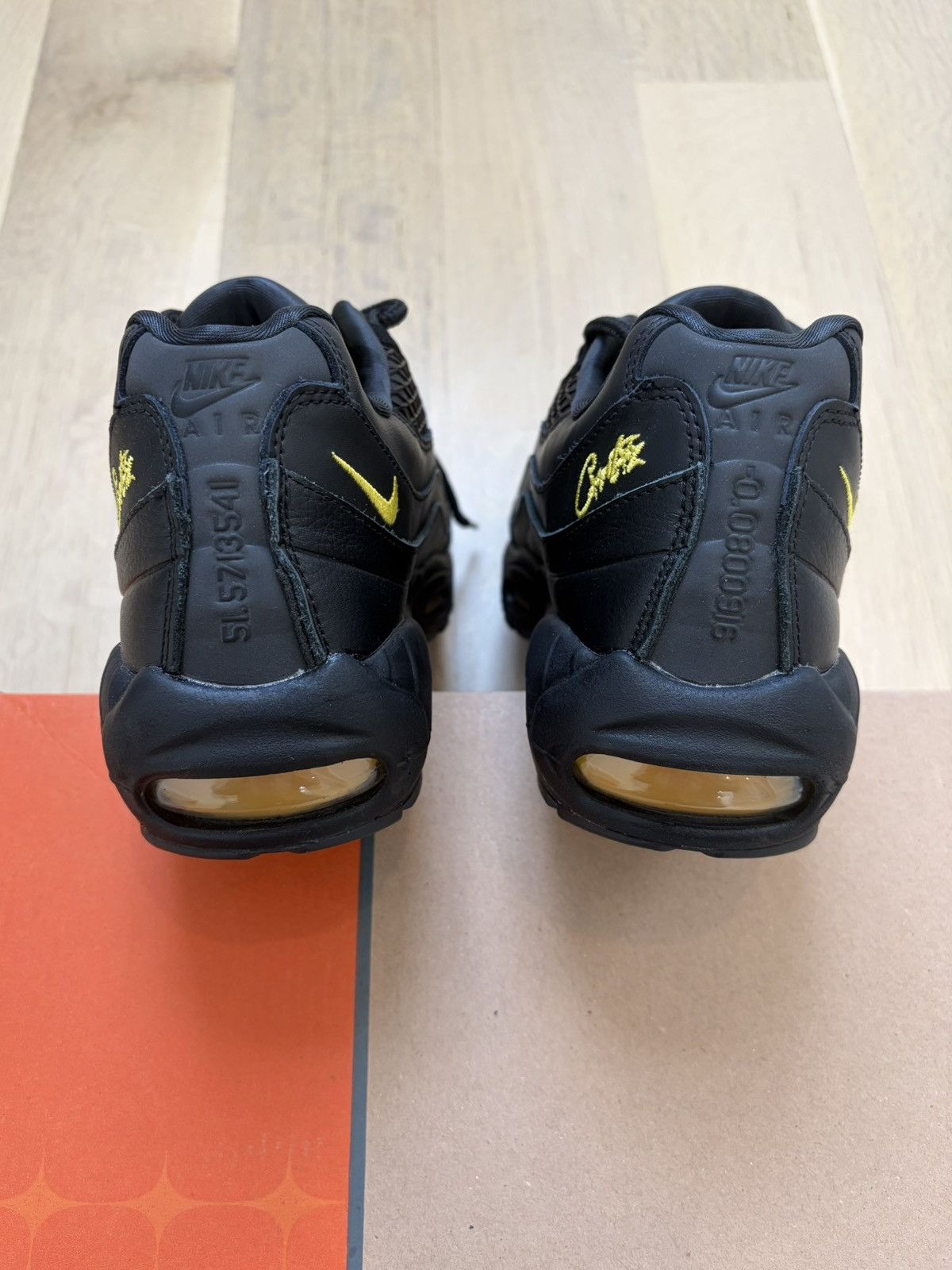Nike Nike x Corteiz Air Max 95 SP Honey Blacks CRTZ FB2709-003 Size US 9.5 / EU 42-43 - 9 Thumbnail