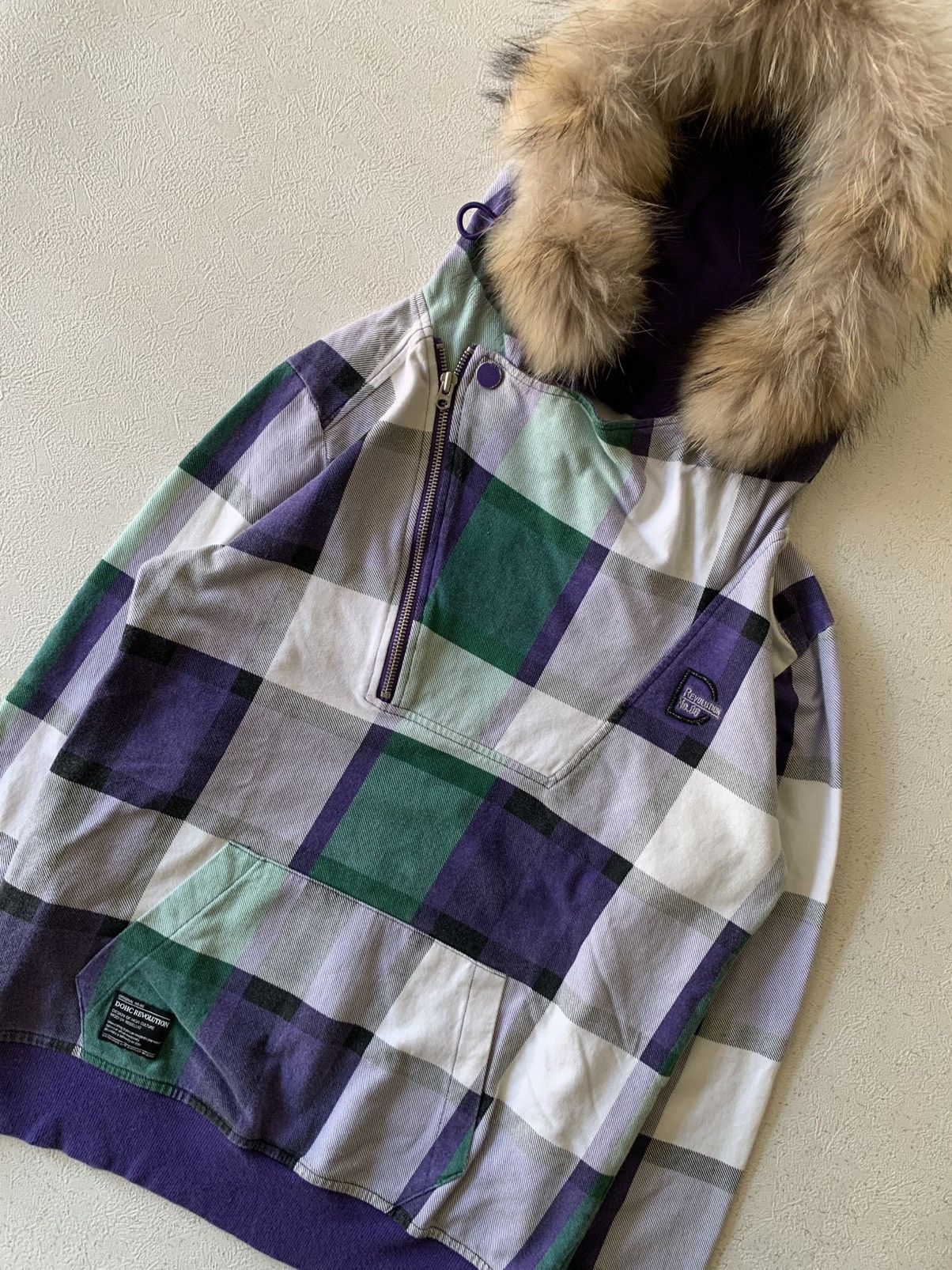 Japanese Brand RARE DOHC REVOLUTION VKEI FUR HOODIE IFSIXWASNINE LGB STYLE Size US M / EU 48-50 / 2 - 3 Thumbnail