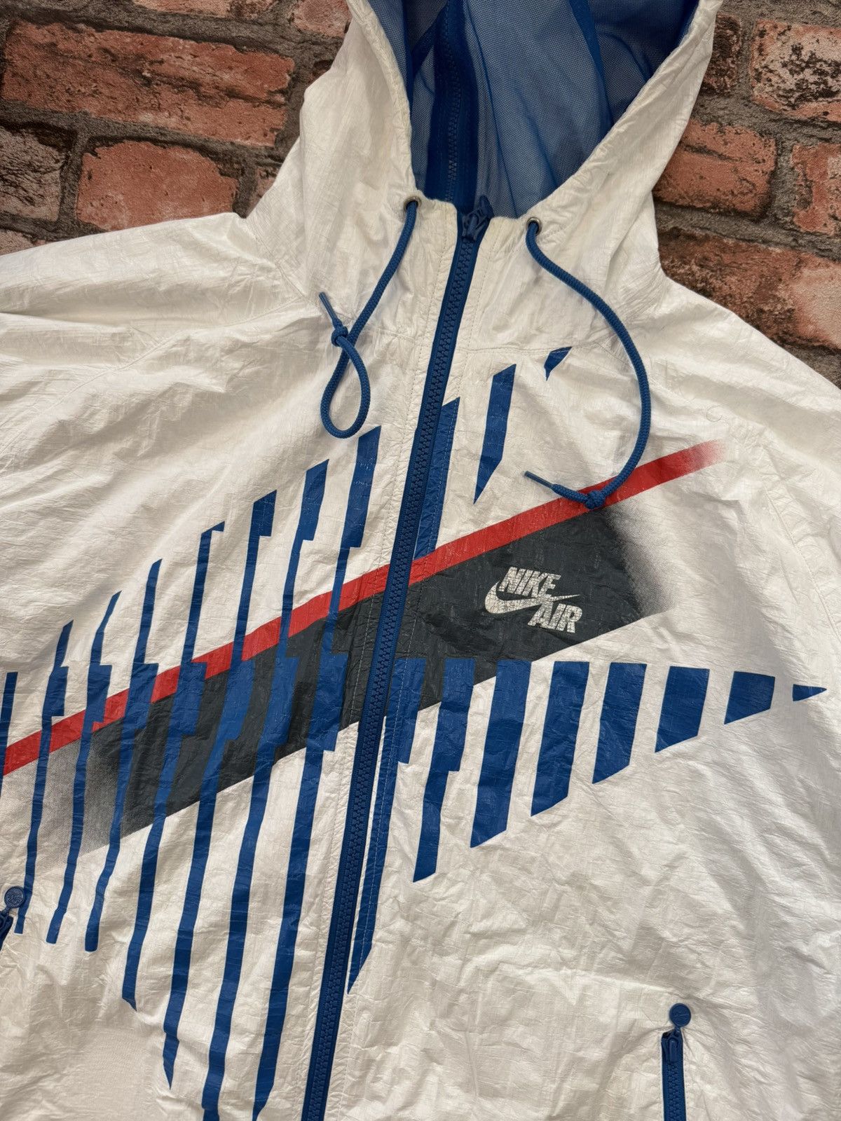 Nike 90’s NIKE RARE FULL ZIP RETRO MULTI BACK LOGO NYLON JACKET Size US M / EU 48-50 / 2 - 3 Thumbnail