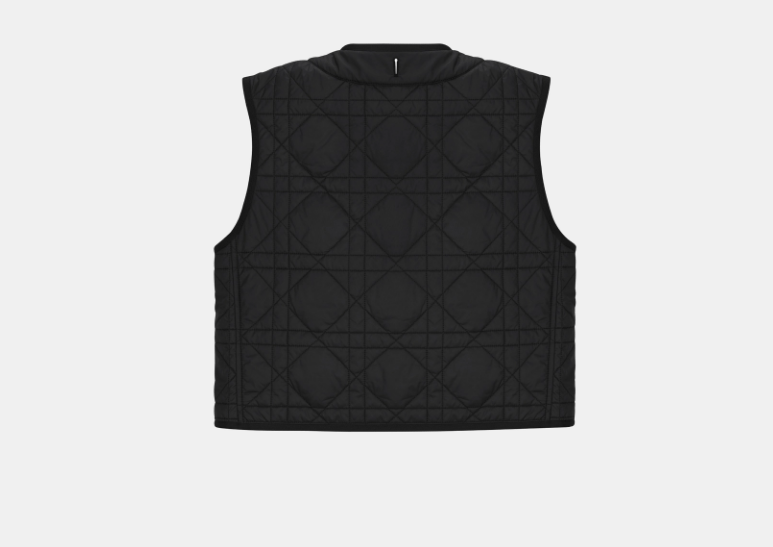 Dior o1w1db11225 421C57 Vest in Black Size XL / US 12-14 / IT 48-50 - 5 Thumbnail