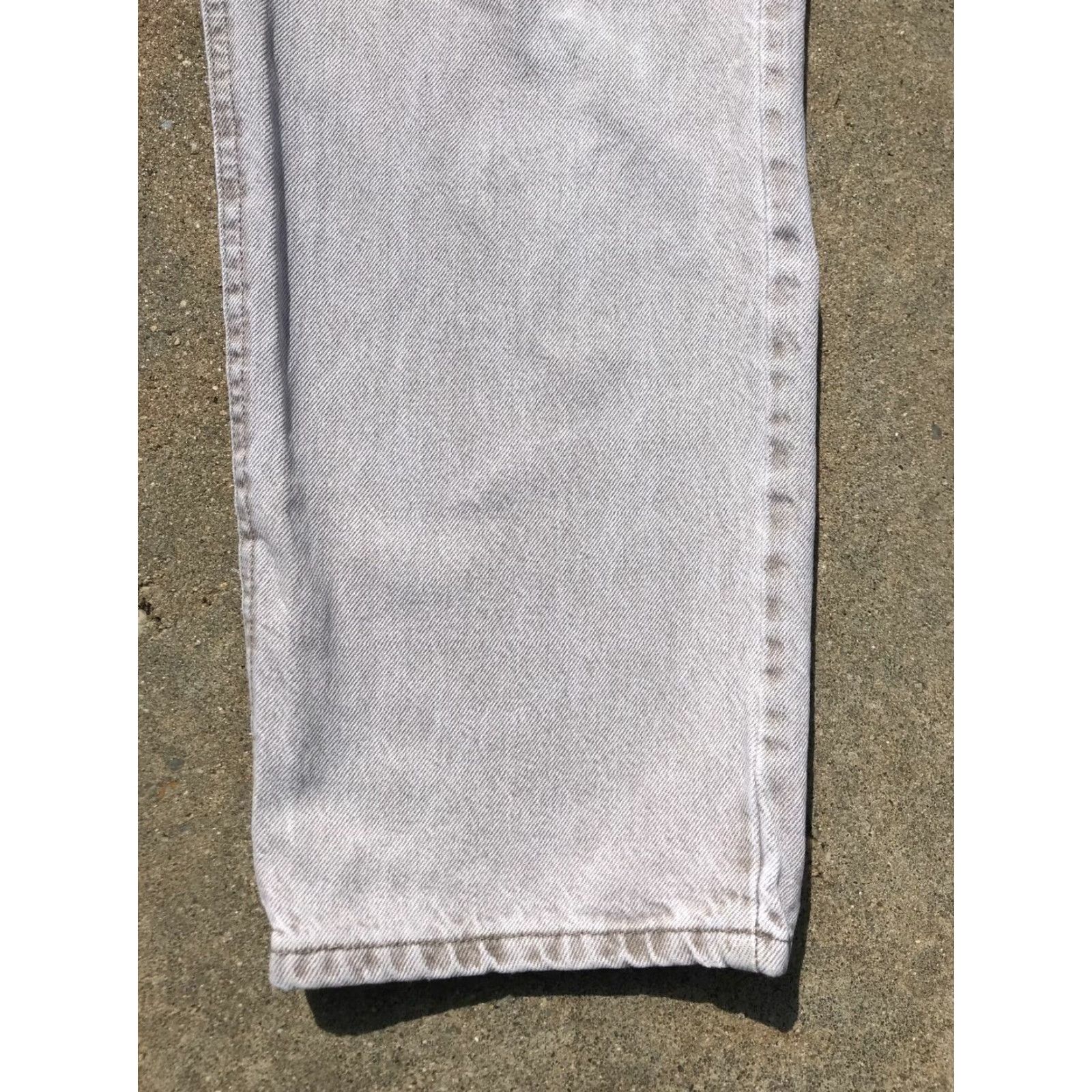 Lee VINTAGE 90s Lee Riders Denim Jeans Khaki Men's Regular Size 42 x 30 Union Made USA Size US 42 / EU 58 - 4 Thumbnail