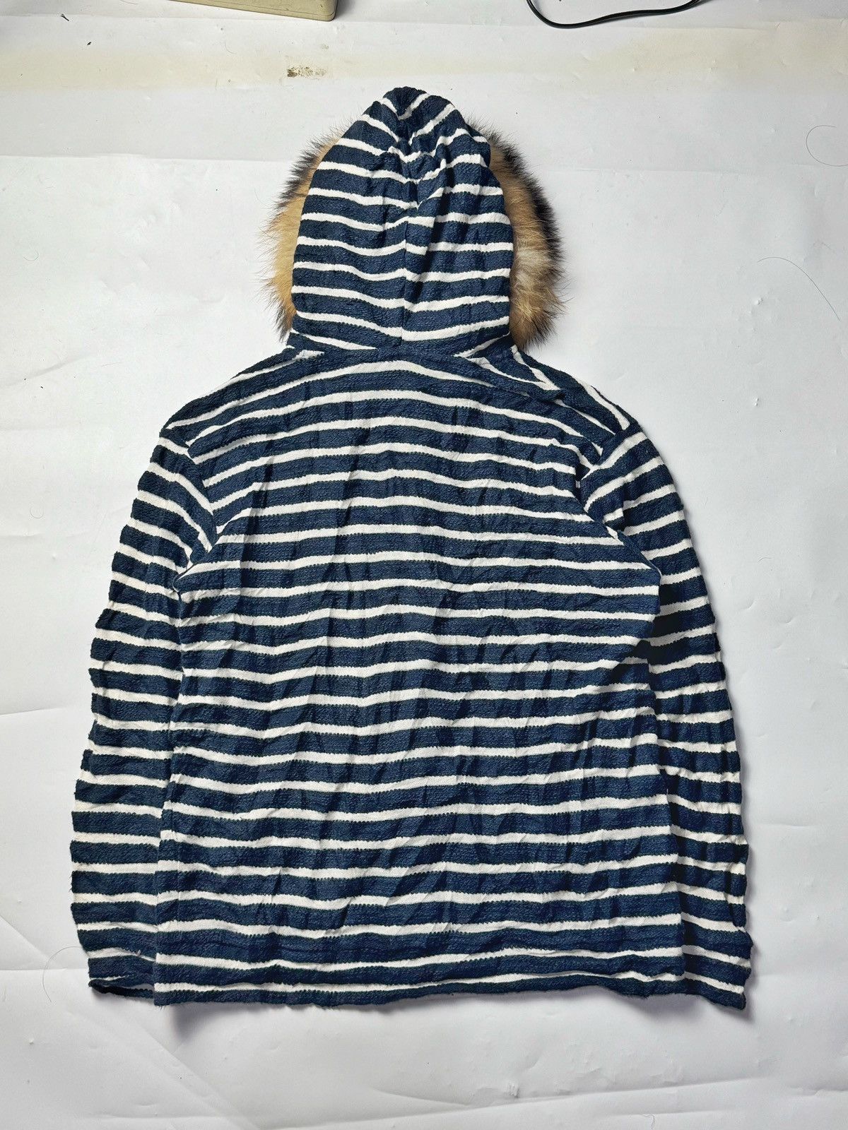 Beauty Beast × Hysteric Glamour × Japanese Brand Fur Hoodie Striped Japanese Styled Size US L / EU 52-54 / 3 - 2 Thumbnail