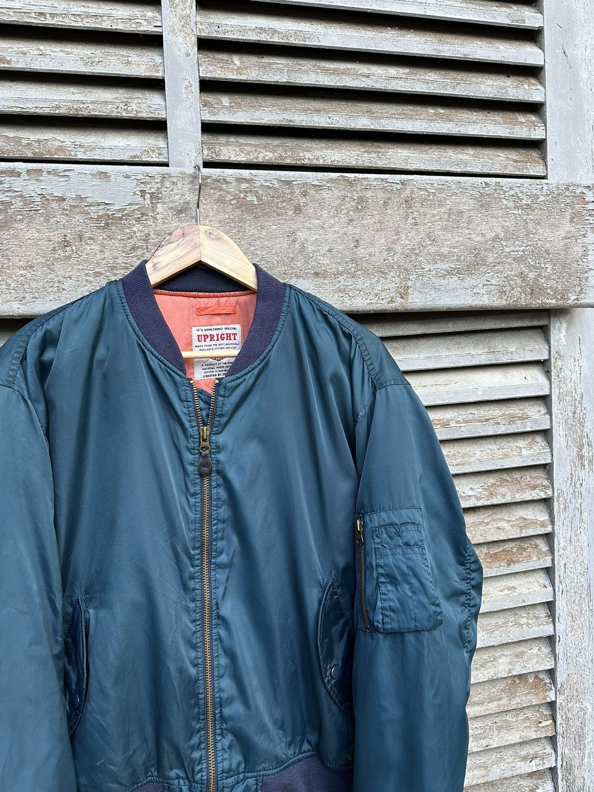 Vintage 🪖Vintage MA-1 Man Intermediate Upright Bomber Jacket Size US M / EU 48-50 / 2 - 5 Thumbnail