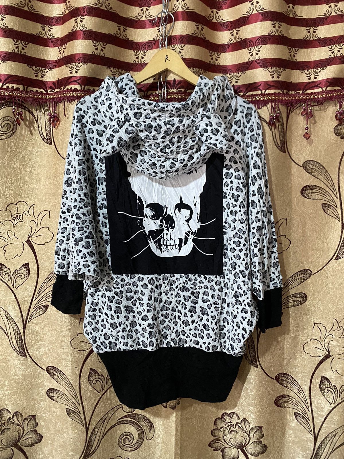 Hysteric Glamour Japanes glavil devil fuzzy hoodie oversize gothic style Size L / US 10 / IT 46 - 2 Thumbnail
