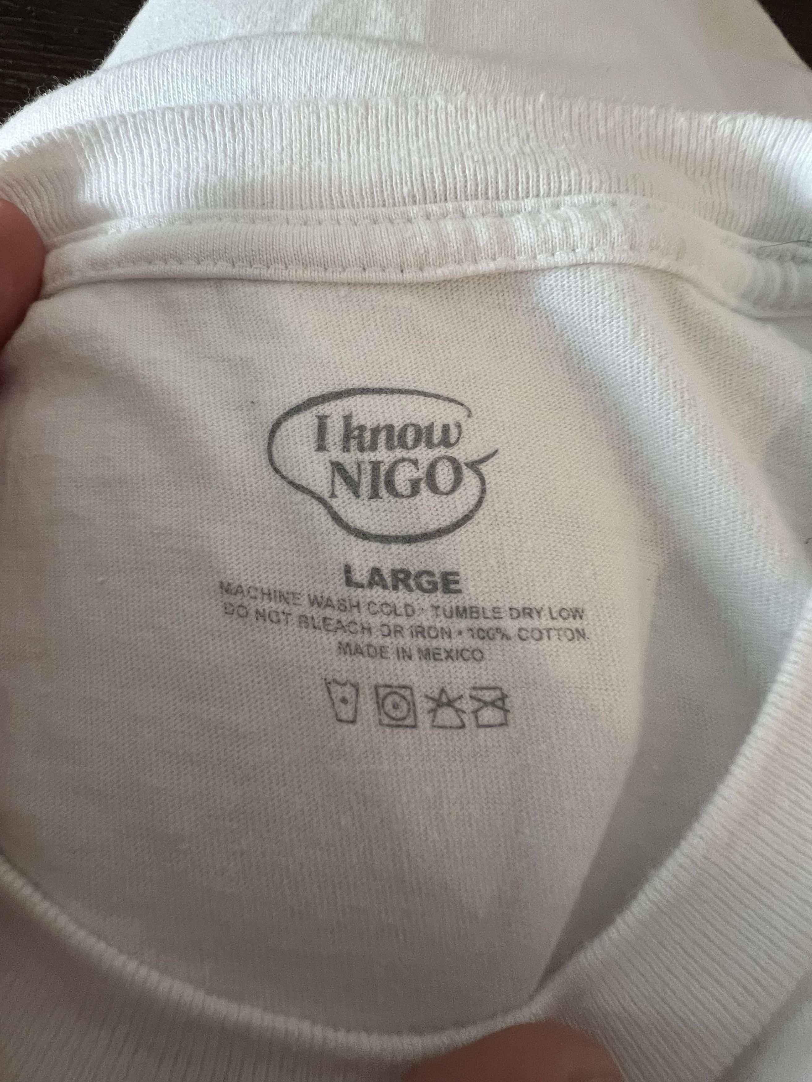 Nigo I KNOW NIGO TEE Size US L / EU 52-54 / 3 - 3 Thumbnail