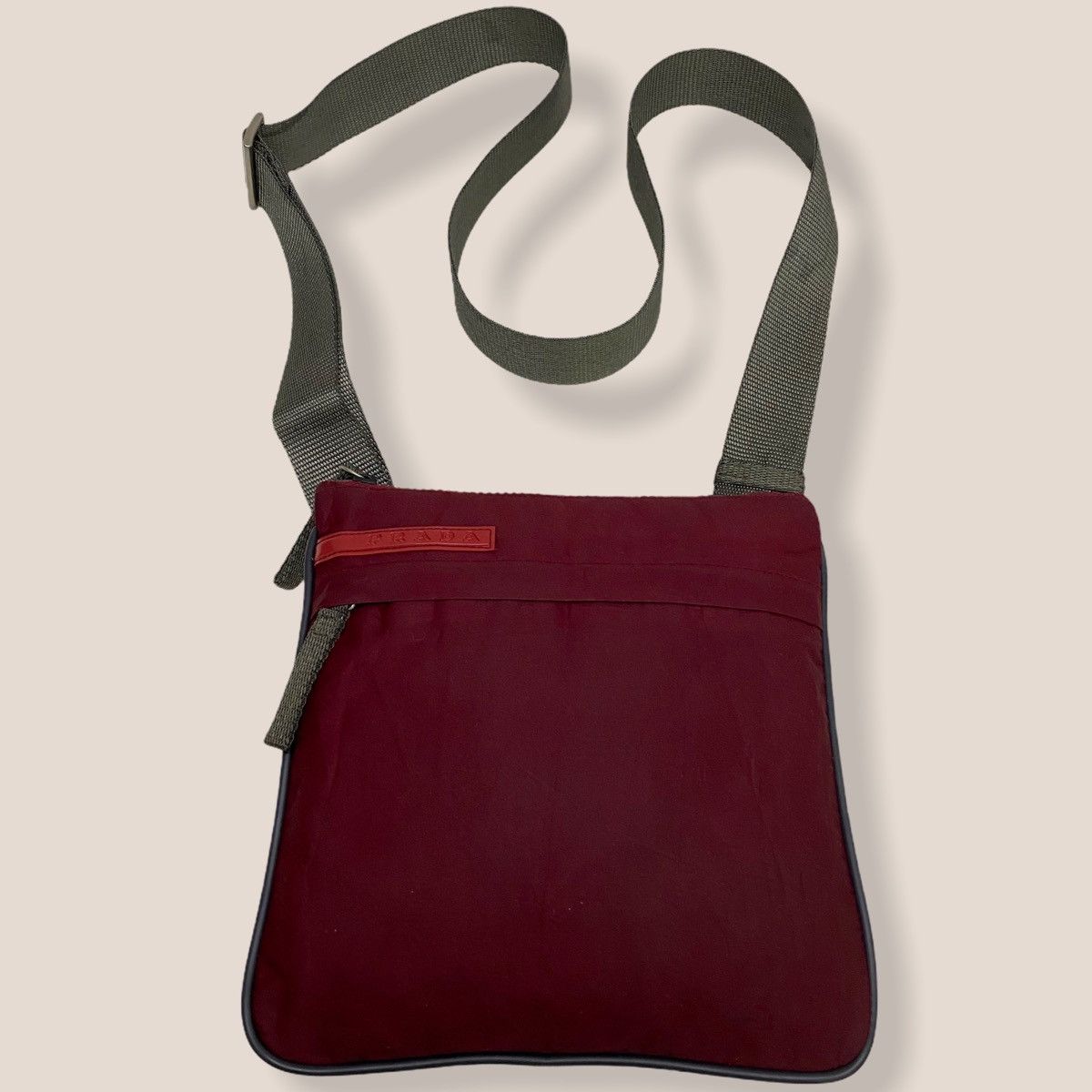 Prada ‼️LASTDROP‼️ AUTHENTIC PRADA SPORT MARRON NYLON SLING BAG Size ONE SIZE - 3 Thumbnail