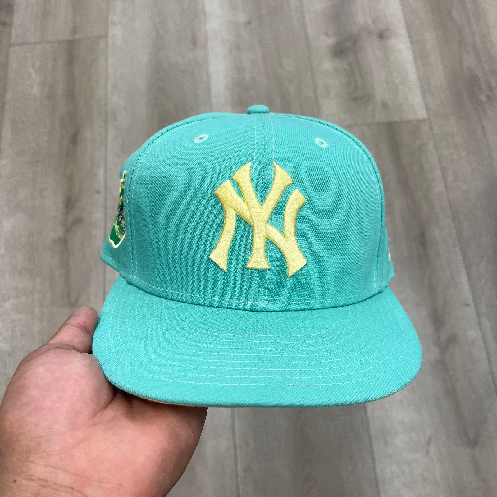 New Era New Era Yankees 1977 All-Star Game Patch Teal Hat 7 1/4 Size ONE SIZE - 2 Thumbnail