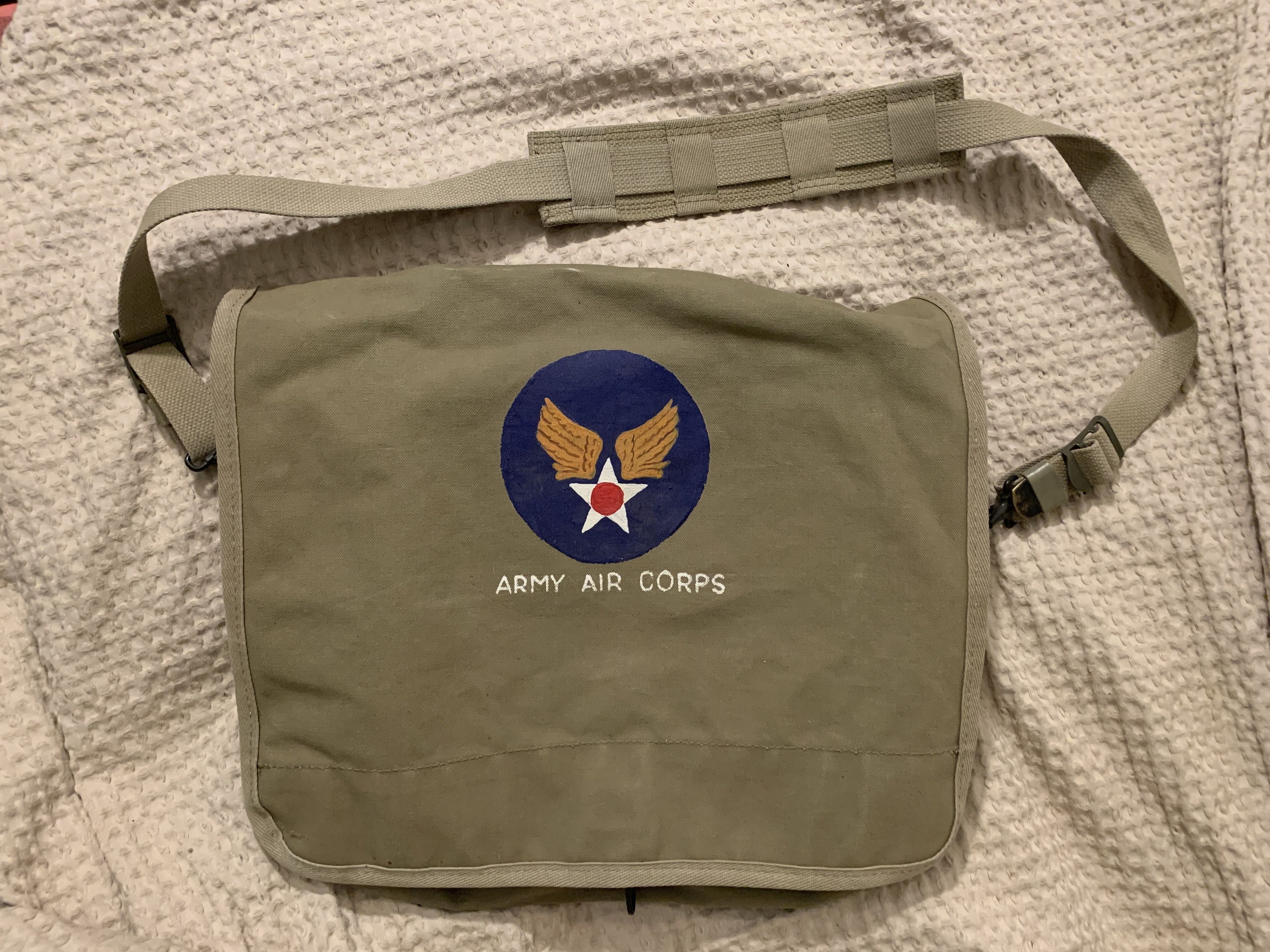 Banana Republic 80's US Air Force Americanized Israeli Paratrooper Briefcase Size ONE SIZE - 1 Thumbnail