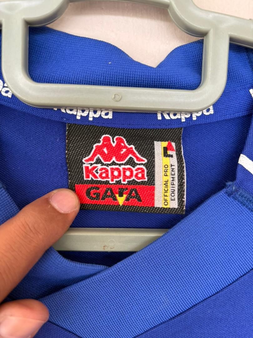 Vintage Vintage 98’s Juventus Kappa Jersey Away Jersey Size US L / EU 52-54 / 3 - 11 Thumbnail