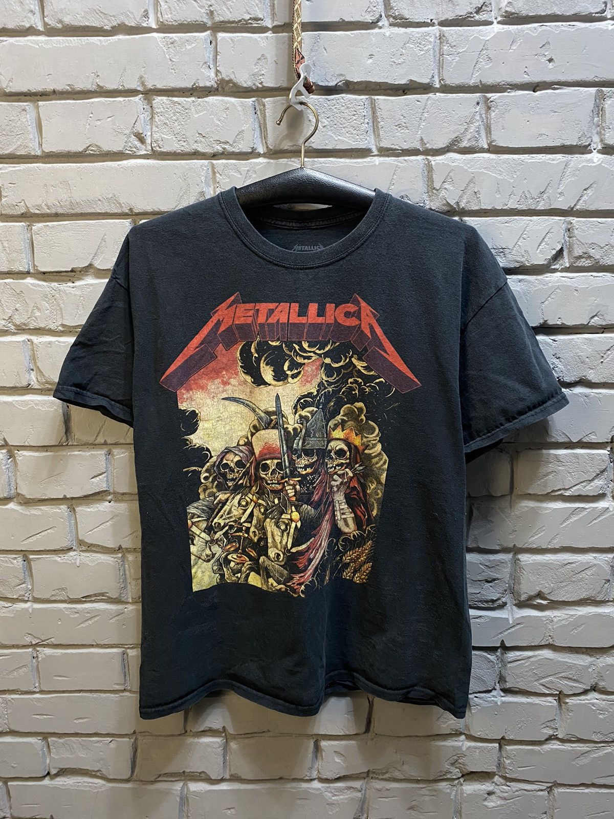 Metallica × Vintage Rock t shirt Metalica Sz Xl Size US XL / EU 56 / 4 - 1 Thumbnail