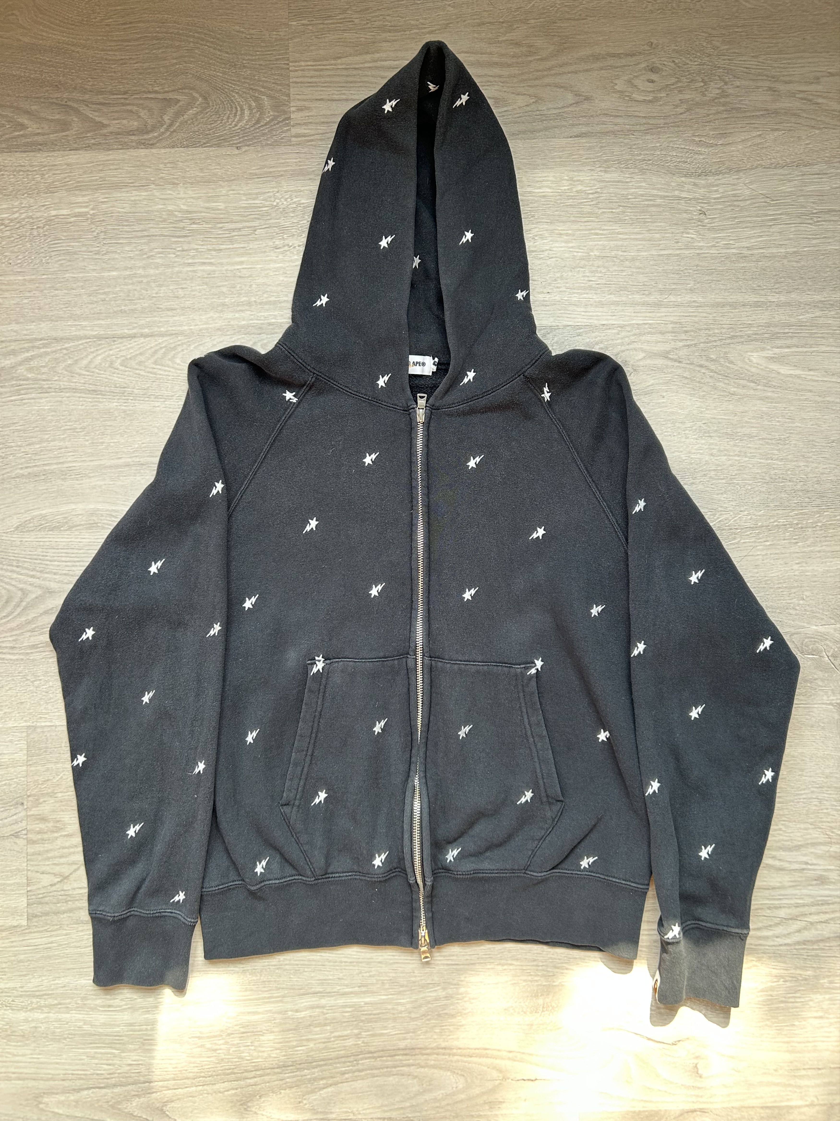 Bape A Bathing Ape All Over Sta Zip Hoodie [Size S] Size US S / EU 44-46 / 1 - 1 Thumbnail