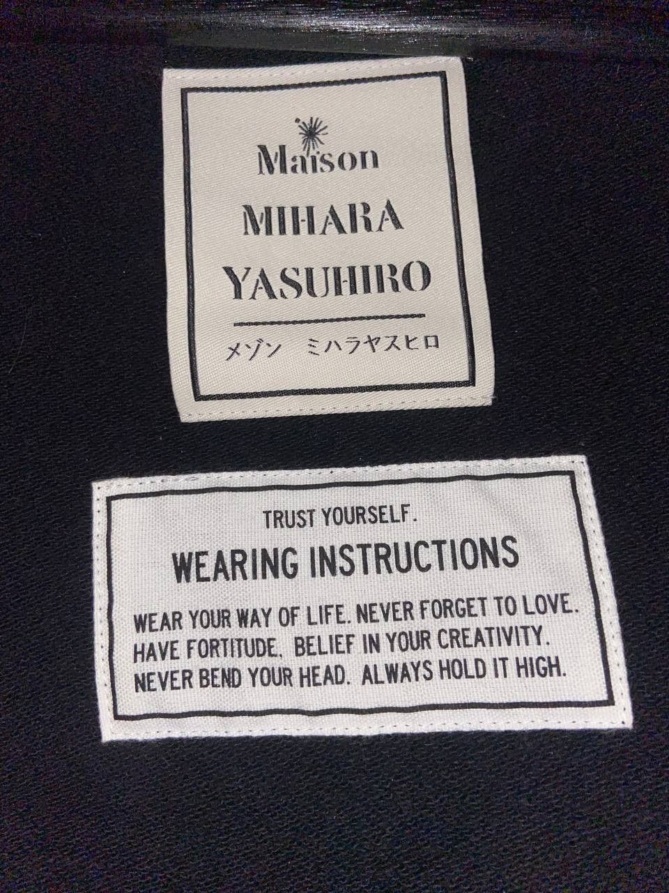 Maison MIHARA YASUHIRO AW21 Maison Mihara Yasuhiro Fitted Side-Zip Hoodie Size US S / EU 44-46 / 1 - 6 Thumbnail