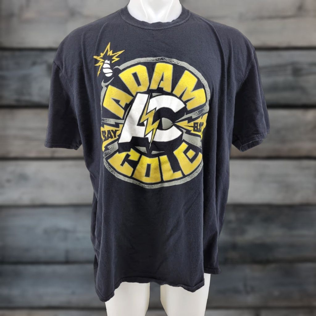 Gildan Adam Cole Pro Wrestling Black T-Shirt 2XL Mens Short Sleeve Shirt Size US XXL / EU 58 / 5 - 1 Thumbnail