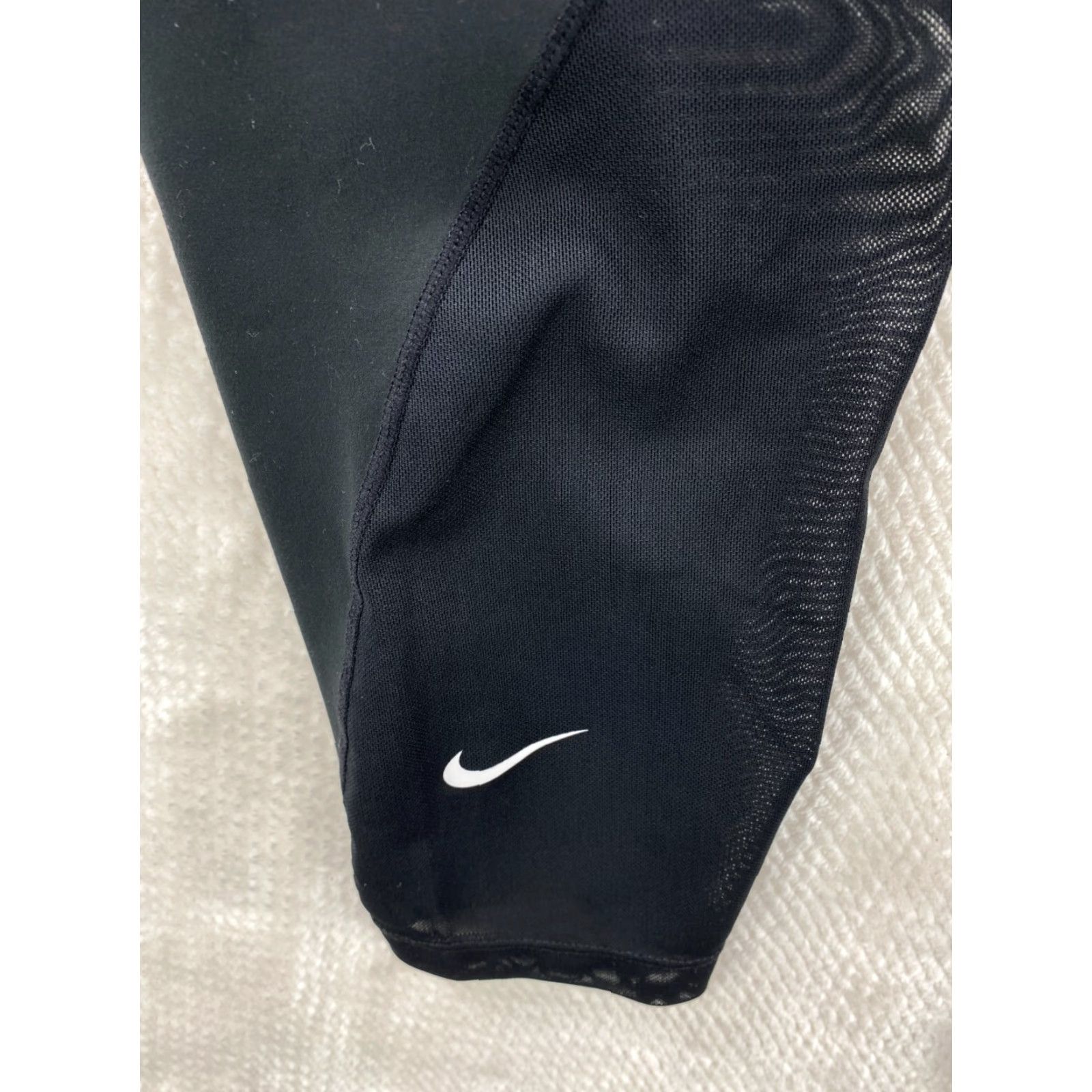 Nike Nike Dri-Fit Womens XL Black Leggings Nike Dri-FIT Swoosh Leggings Womens XL Black Size 40" / US 18 - 3 Thumbnail