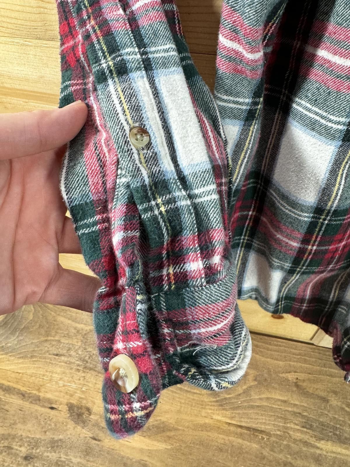 Redhead RedHead Men's Size Medium Plaid Flannel Button-Up Shirt Size US L / EU 52-54 / 3 - 4 Thumbnail