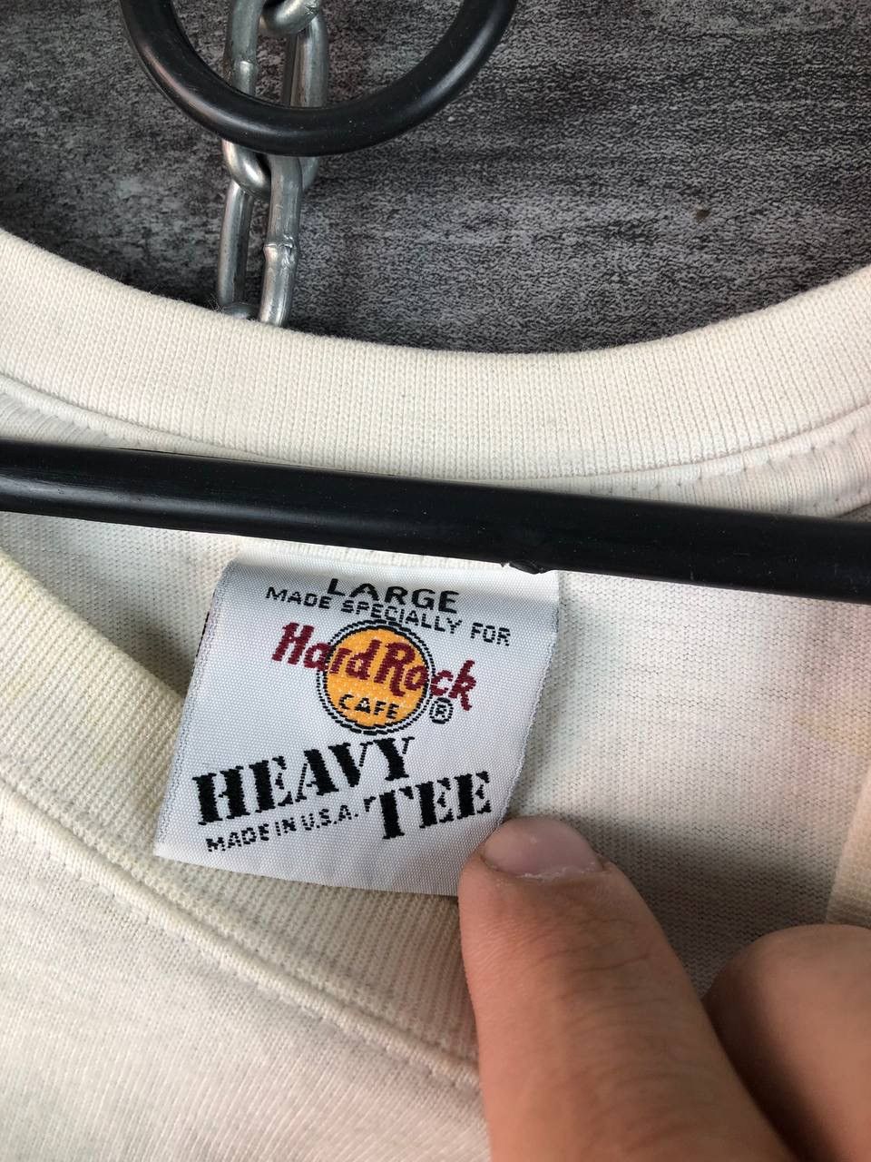 Hard Rock Cafe Vintage 90s Hard Rock Cafe Orlando Printed Logo USA Size US L / EU 52-54 / 3 - 6 Thumbnail
