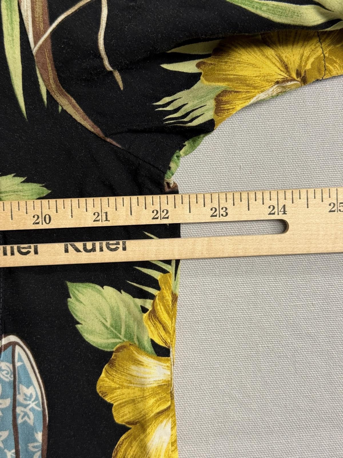 Diamond Head Mens Hawaii Shirt Wooden Surfboards Rayon- Made in Hawaii -M Size US M / EU 48-50 / 2 - 7 Thumbnail