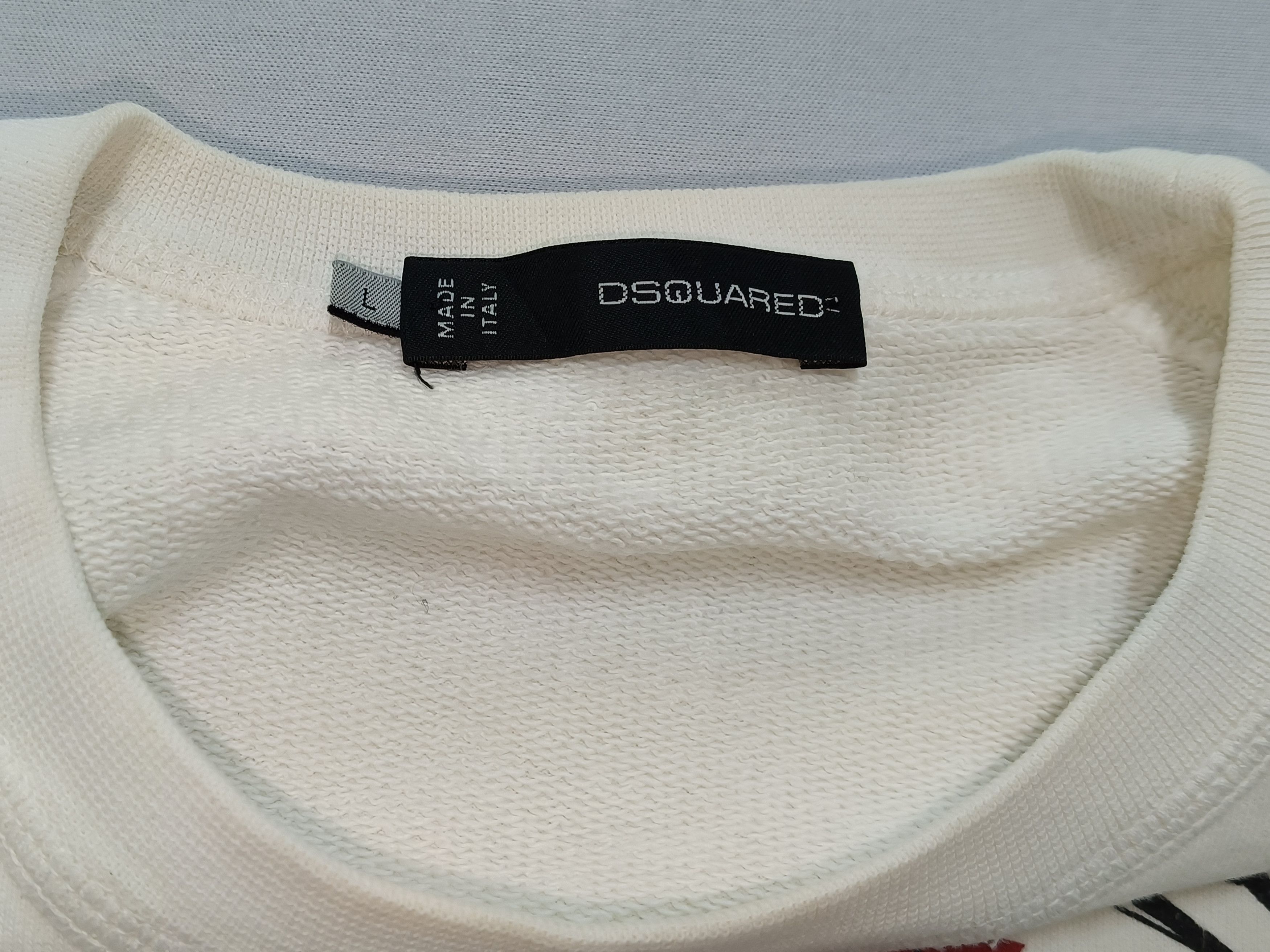 Dsquared2 Dance Music Illustration Pullover Sweatshirt/Jumper Size US L / EU 52-54 / 3 - 8 Thumbnail