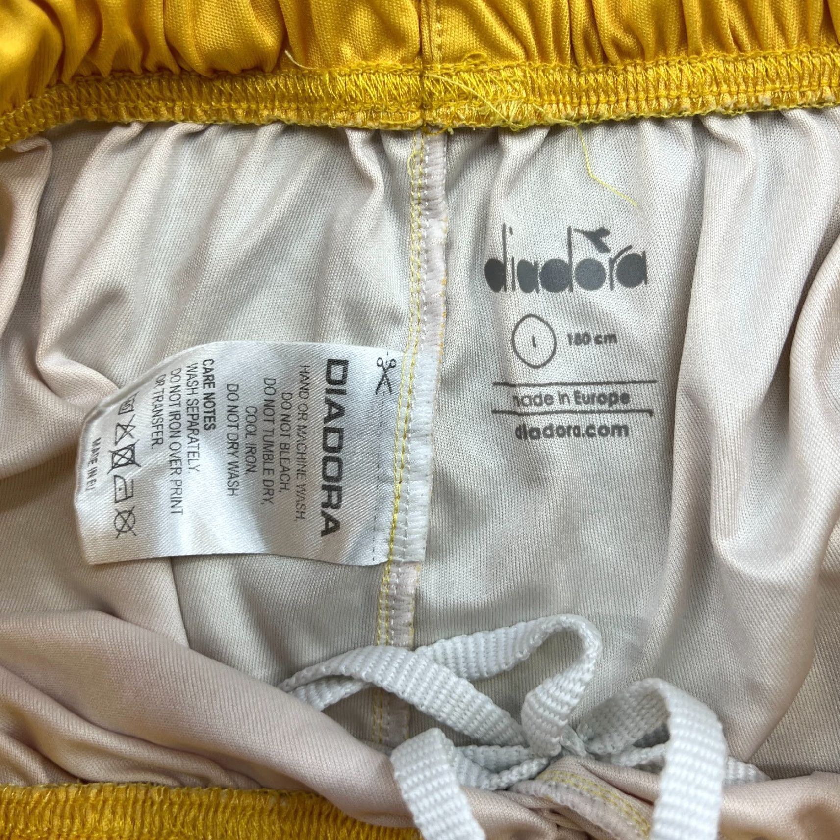 Diadora Diadora FK Bodo Glimt 2021 2022 Home Shorts Large Adult Football Norway Yellow Diadora Size US 33 - 5 Thumbnail
