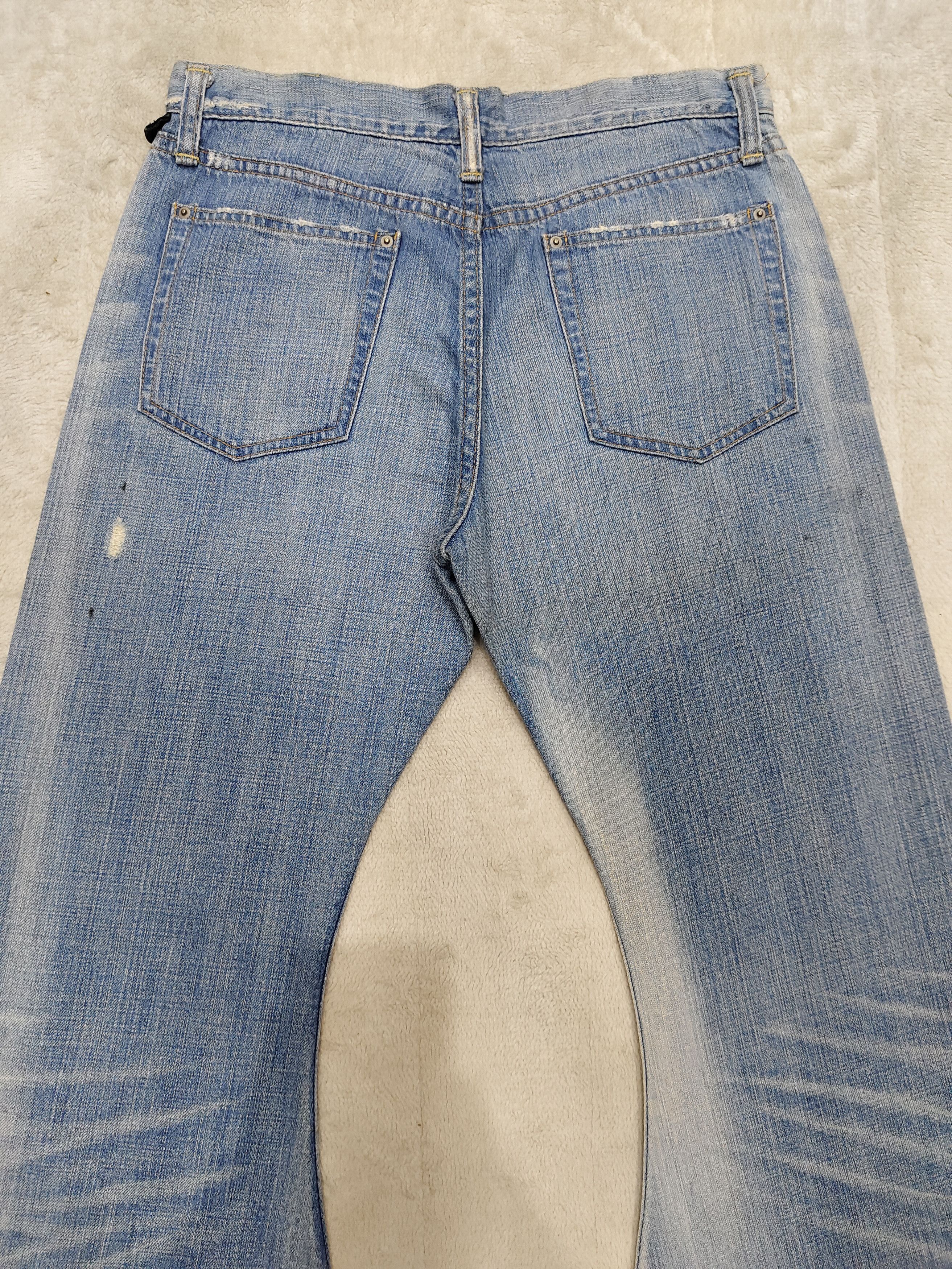 WJK 🇯🇵 Heavy Whisker Faded Raw Vintage Straight Jeans
